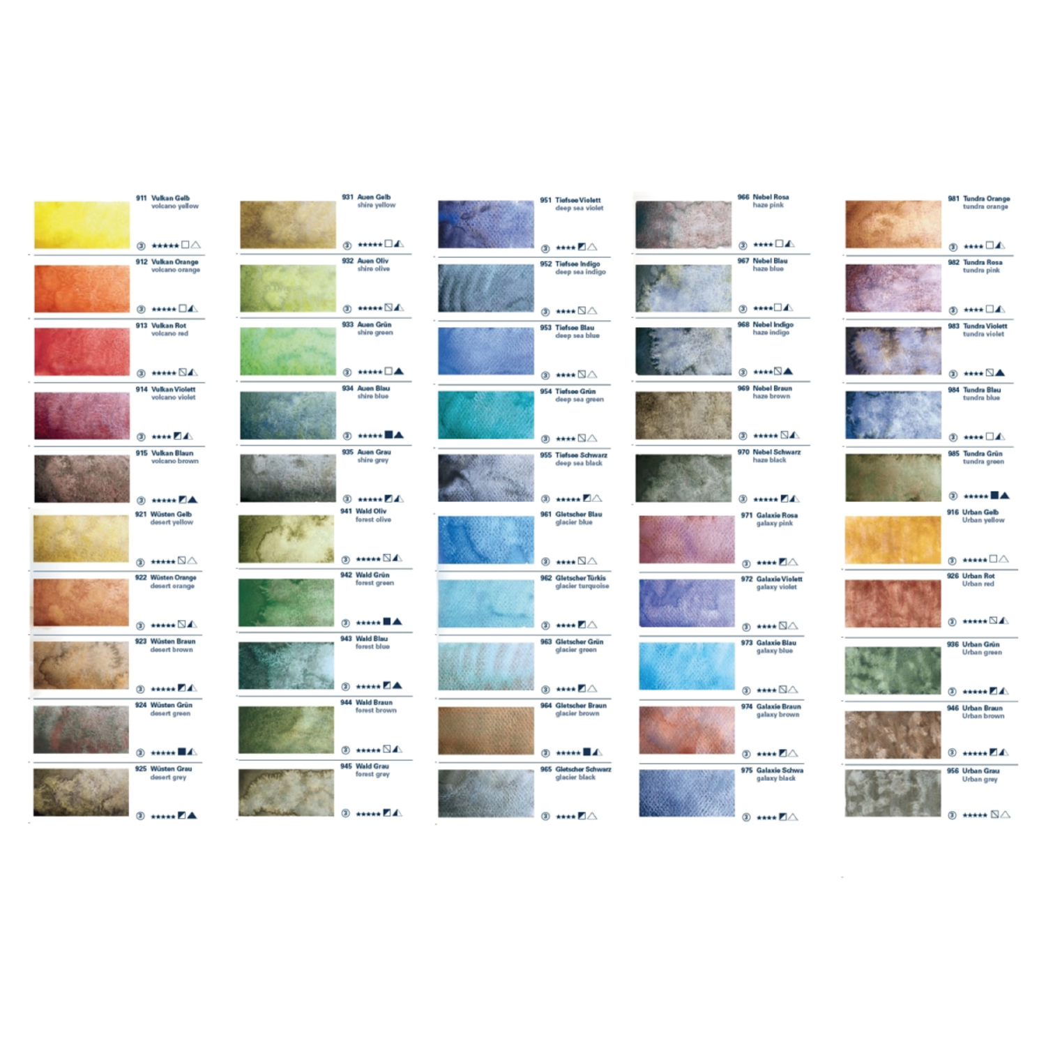 SCHMINCKE HORADAM SUPERGRANULATION AQUARELL HOLZKASTEN 50 X 5ML 2