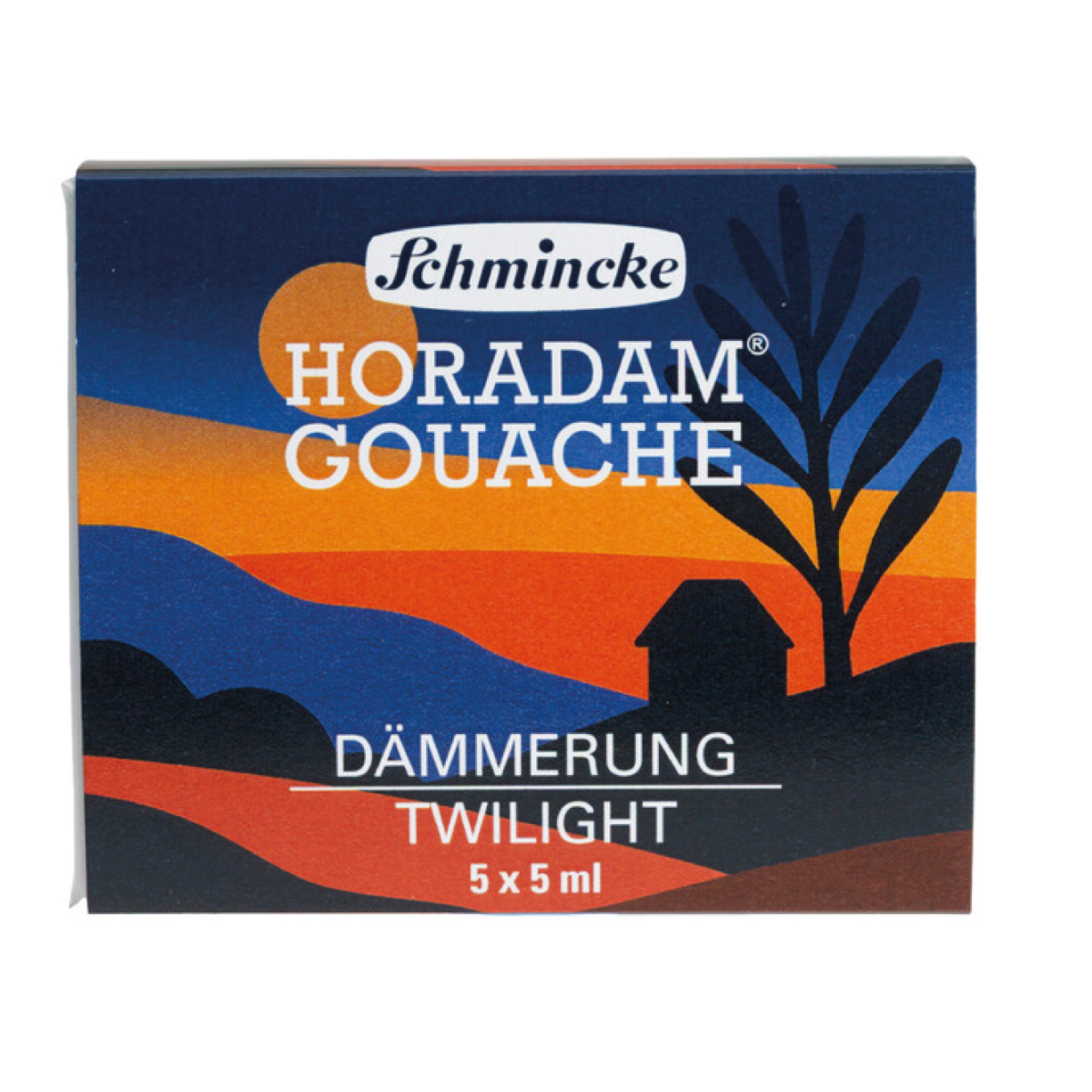 SCHMINCKE HORADAM GOUACHE SET DÄMMERUNG 5X 5ML WECK=WECK 3