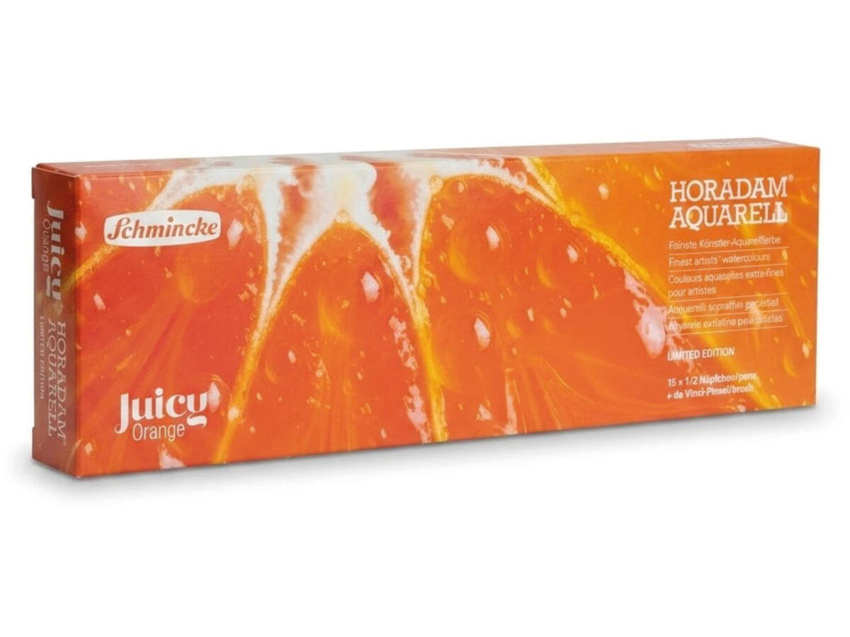 SCHMINCKE HORADAM AQUARELLFARBEN JUICY ORANGE BOX 4