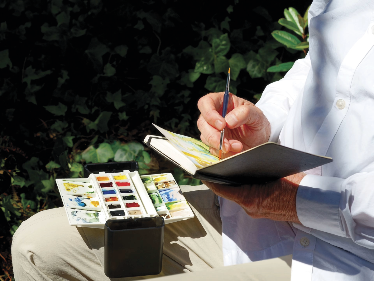 PORTABLE PAINTER CLASSIC AQUARELL PALETTE 6