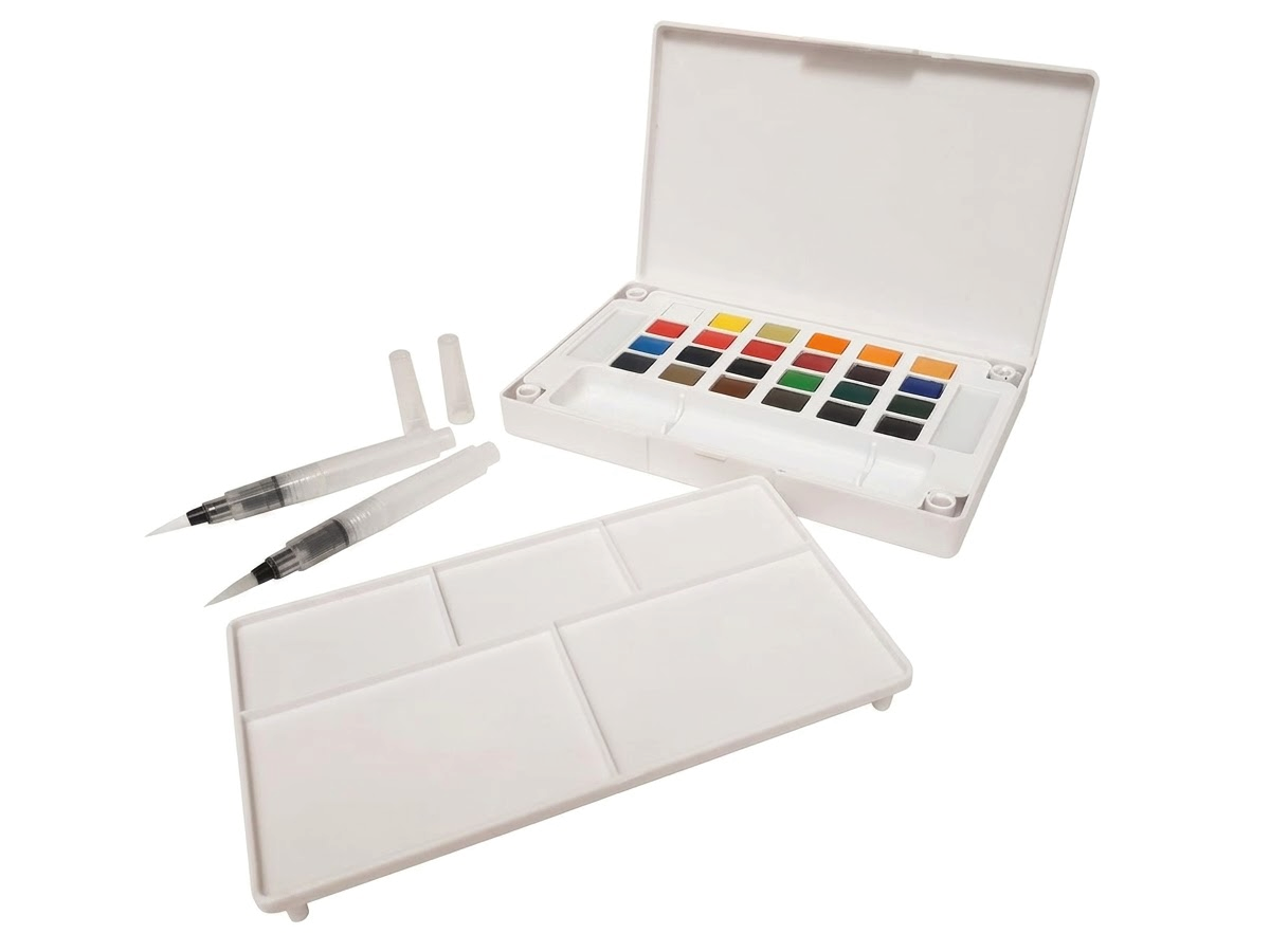 ZIELER WATERCOLOUR SET PAINTING INTRODUCTORY 30X 3