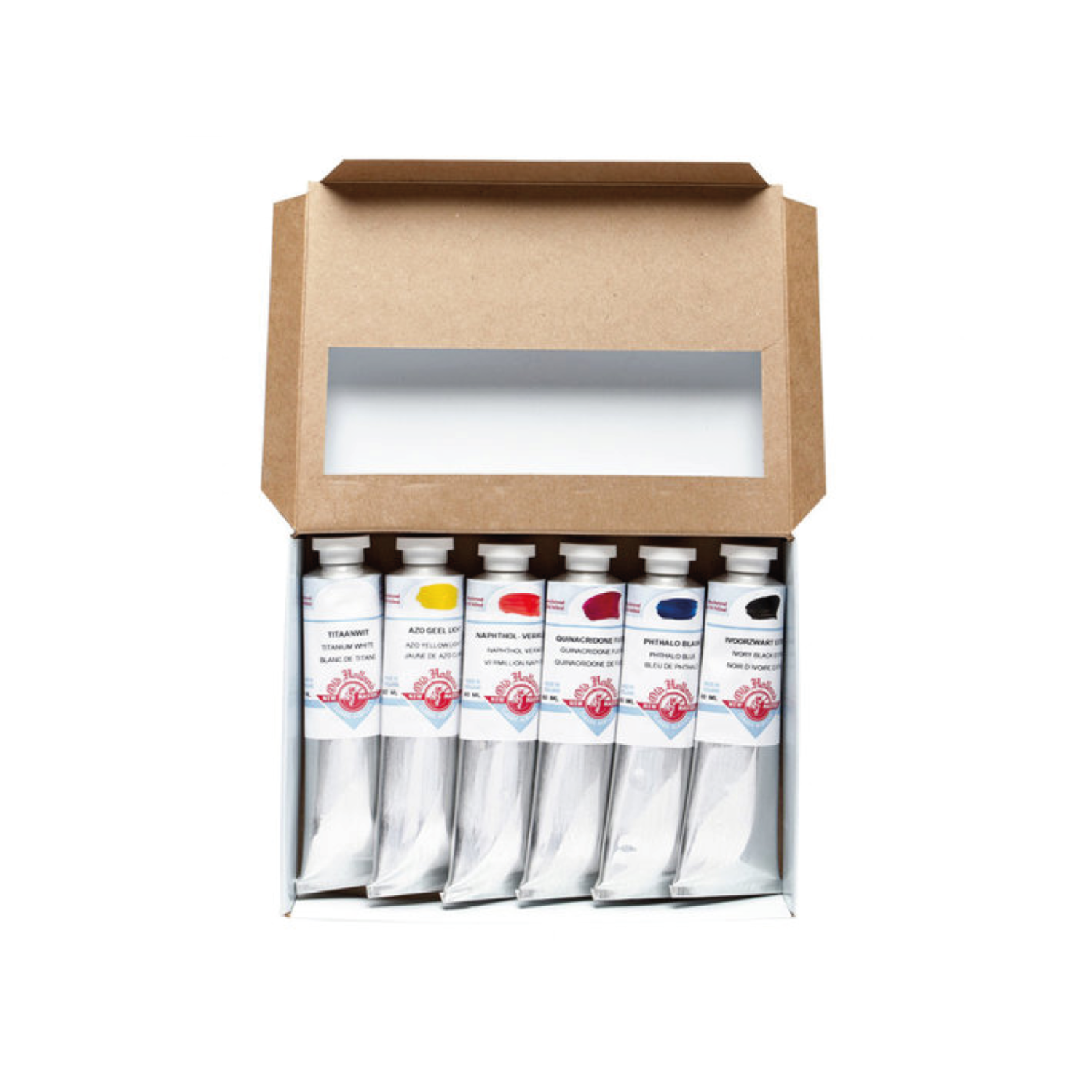 NEW MASTERS ACRYLFARBEN EINSTEIGER SET 6X 60 ML 2