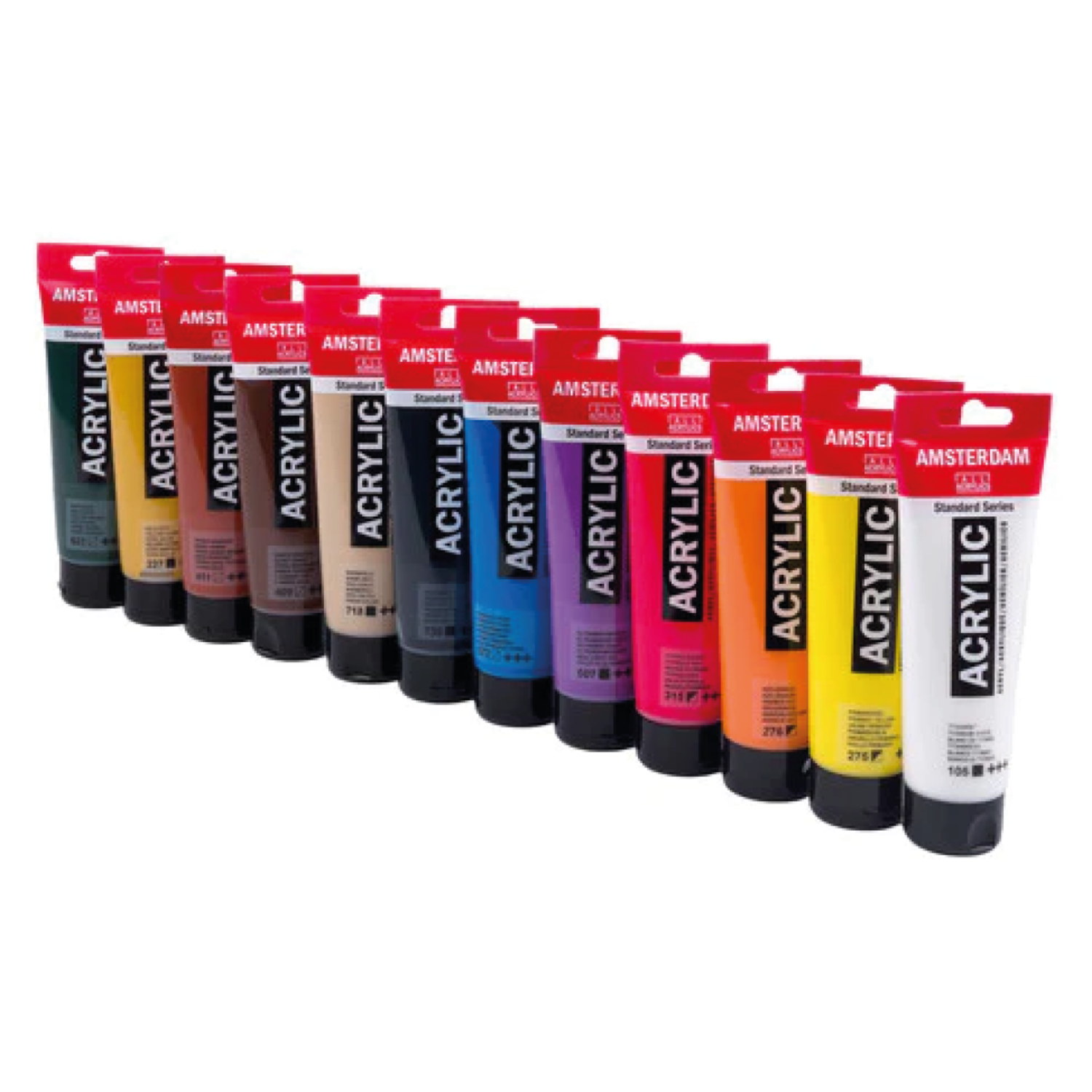 TALENS AMSTERDAM ACRYLFARBEN SET 12 × 120 ML 2