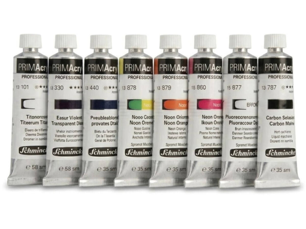 SCHMINCKE PRIMACRYL SET NIGHTSCAPE 35ML 8X 2