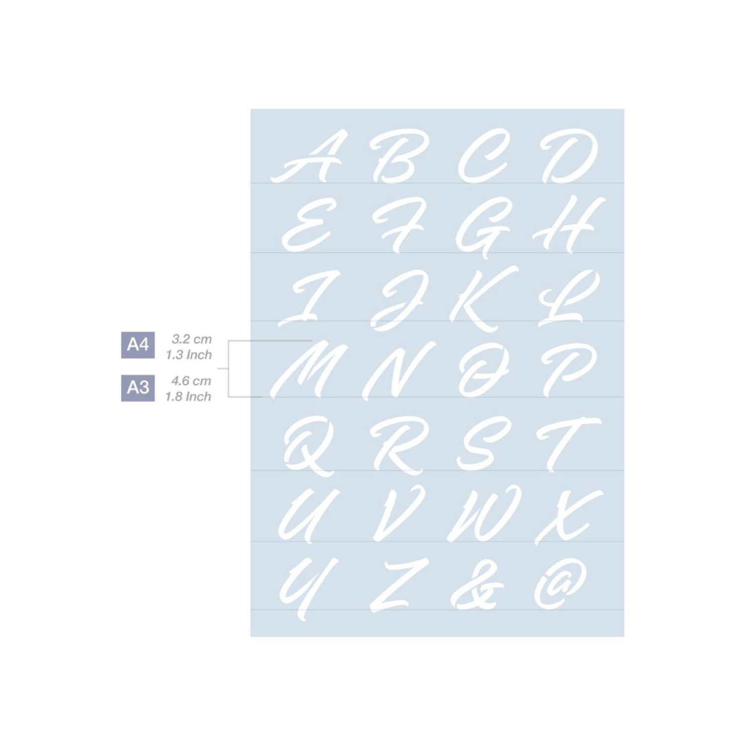QBIX SCHABLONEN ORNAMENTAL SET A4 3