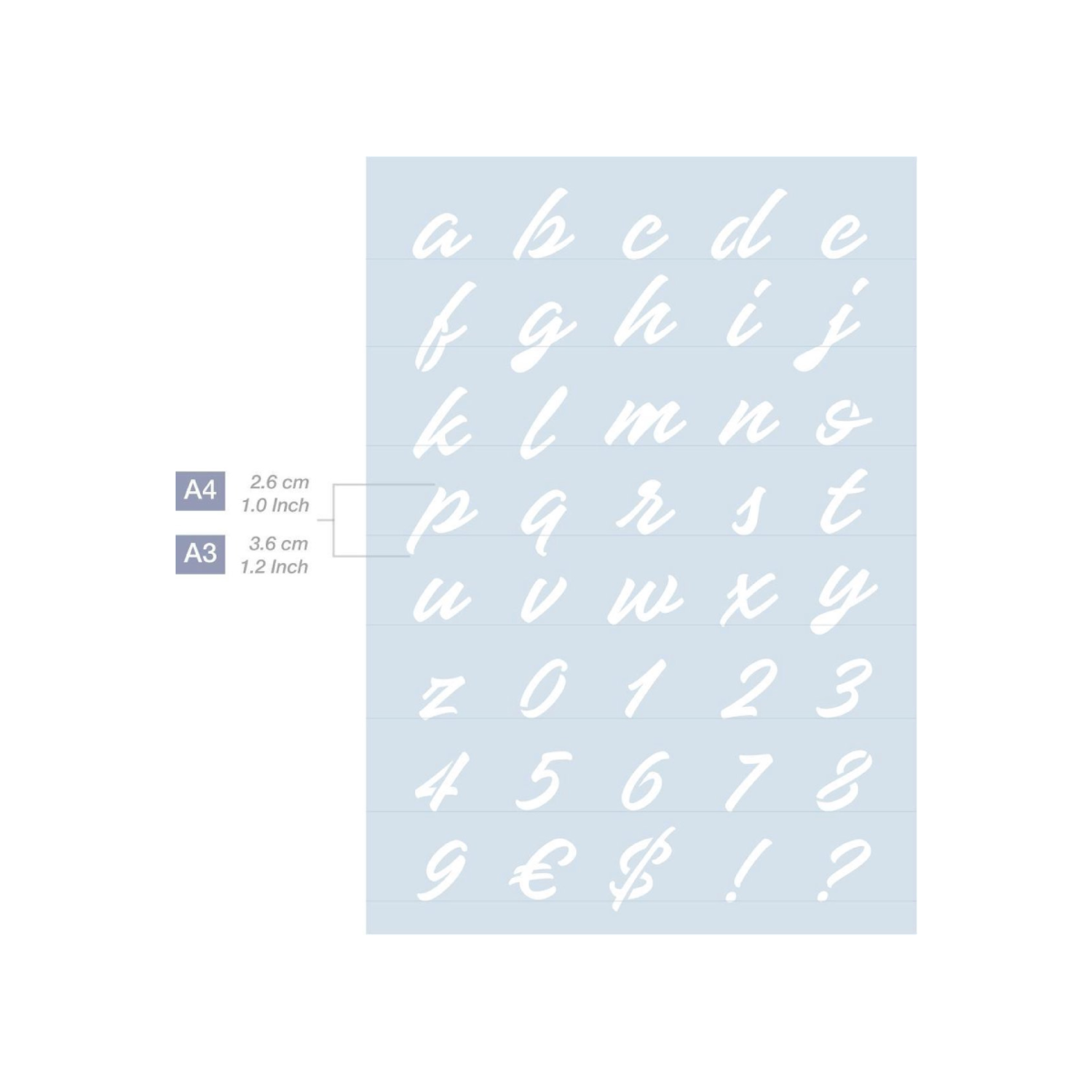 QBIX SCHABLONEN ORNAMENTAL SET A4 4