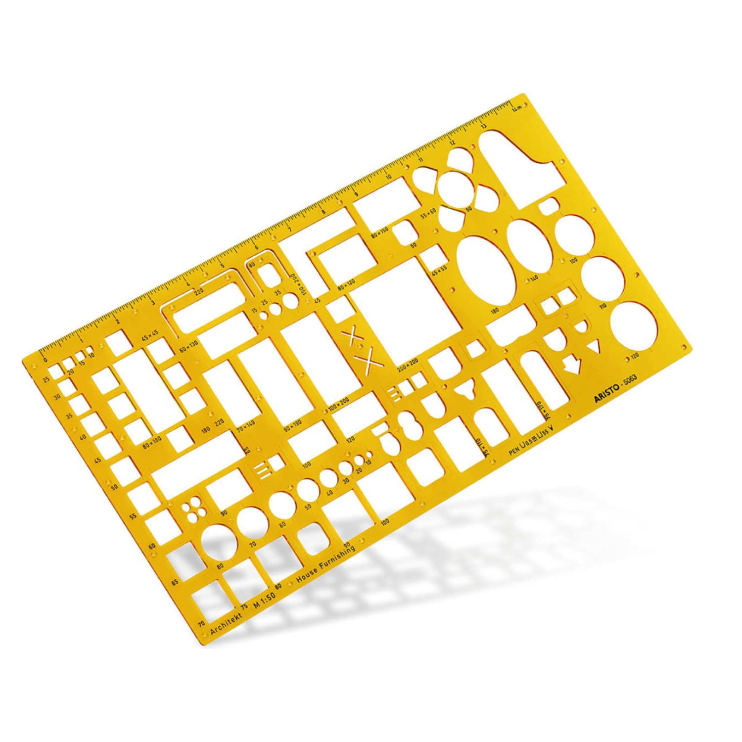 ARISTO 5063 MÖBELSCHABLONE 1:50 4