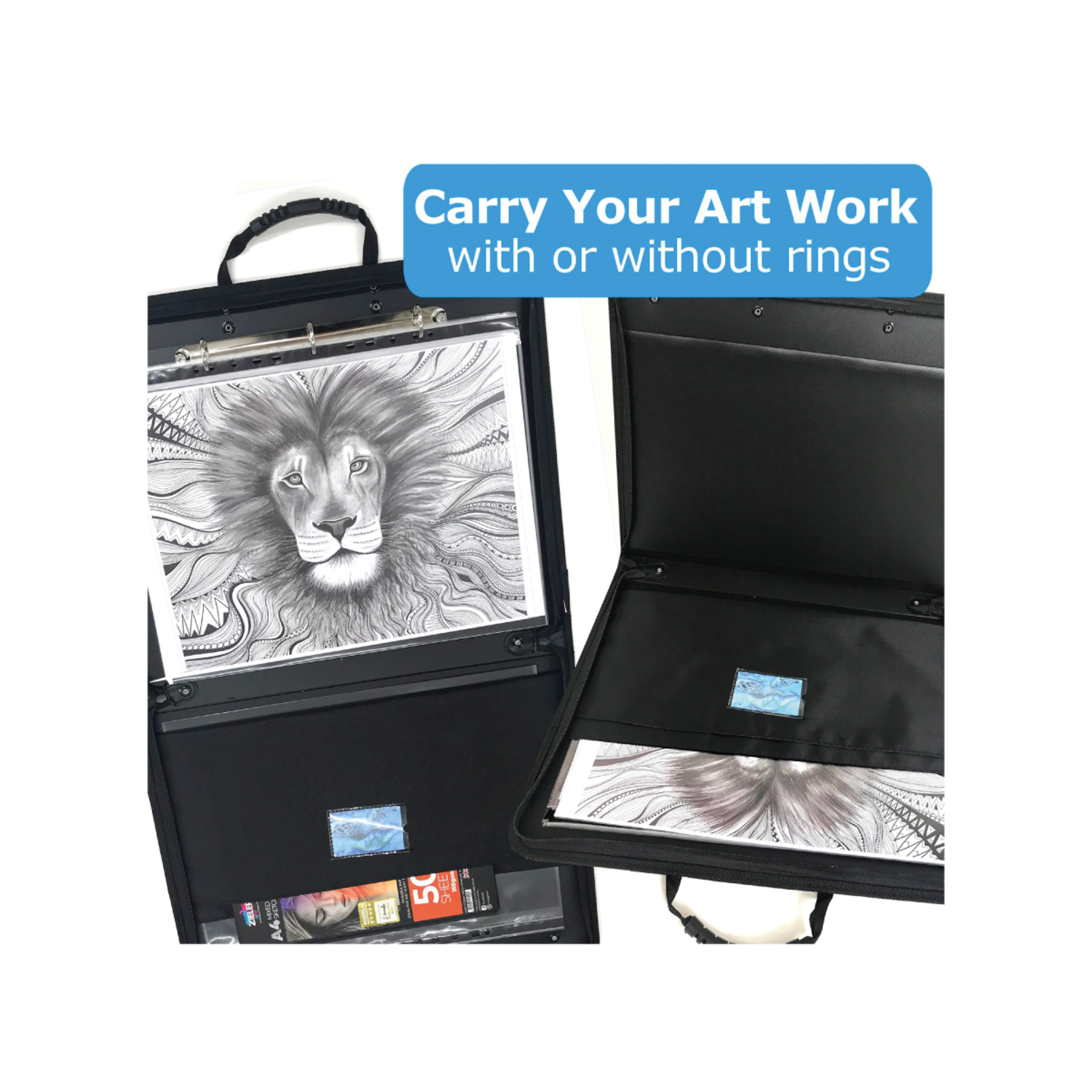 ZIELER PORTFOLIO PRESENTATION CASE A3 + 5 SLEEVES 8