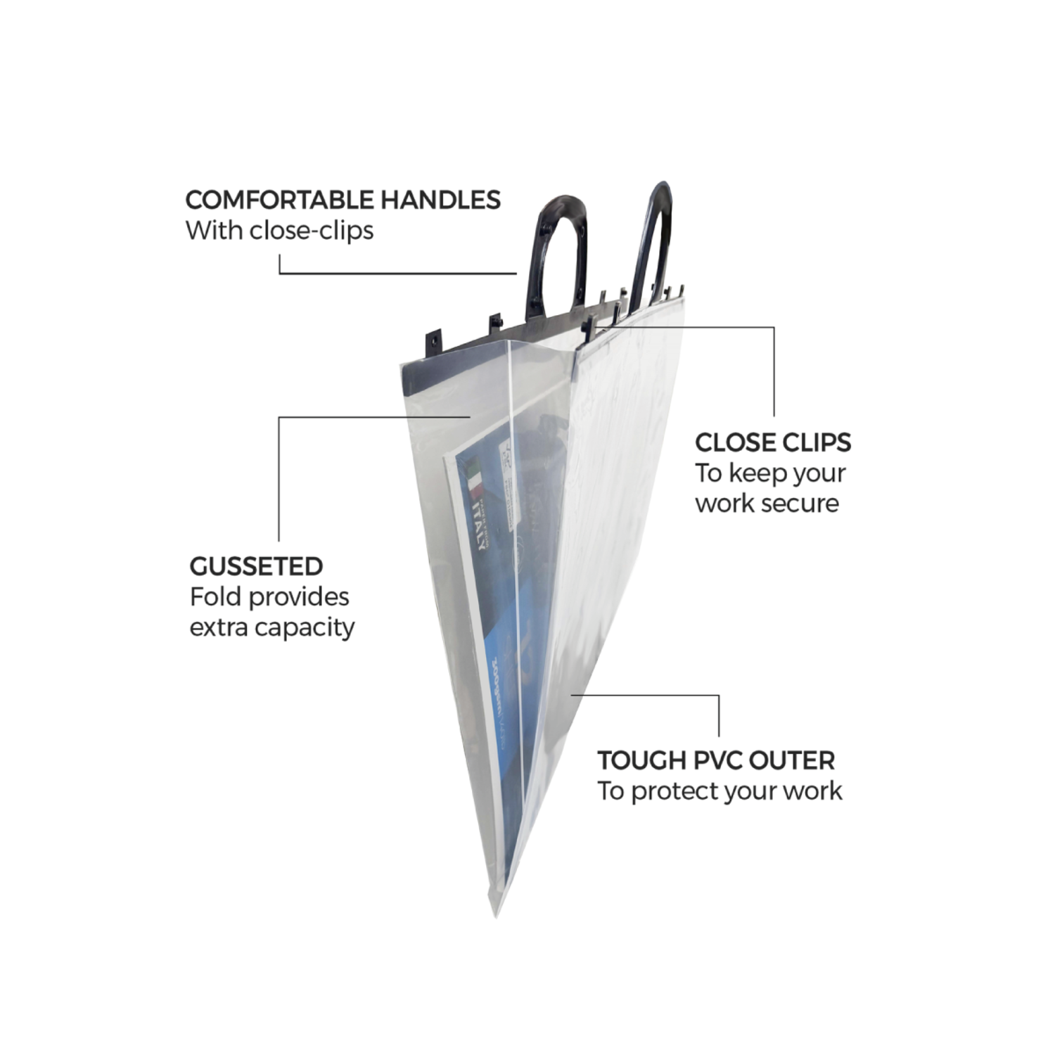 ZIELER ART CARRY FOLDER A2 3