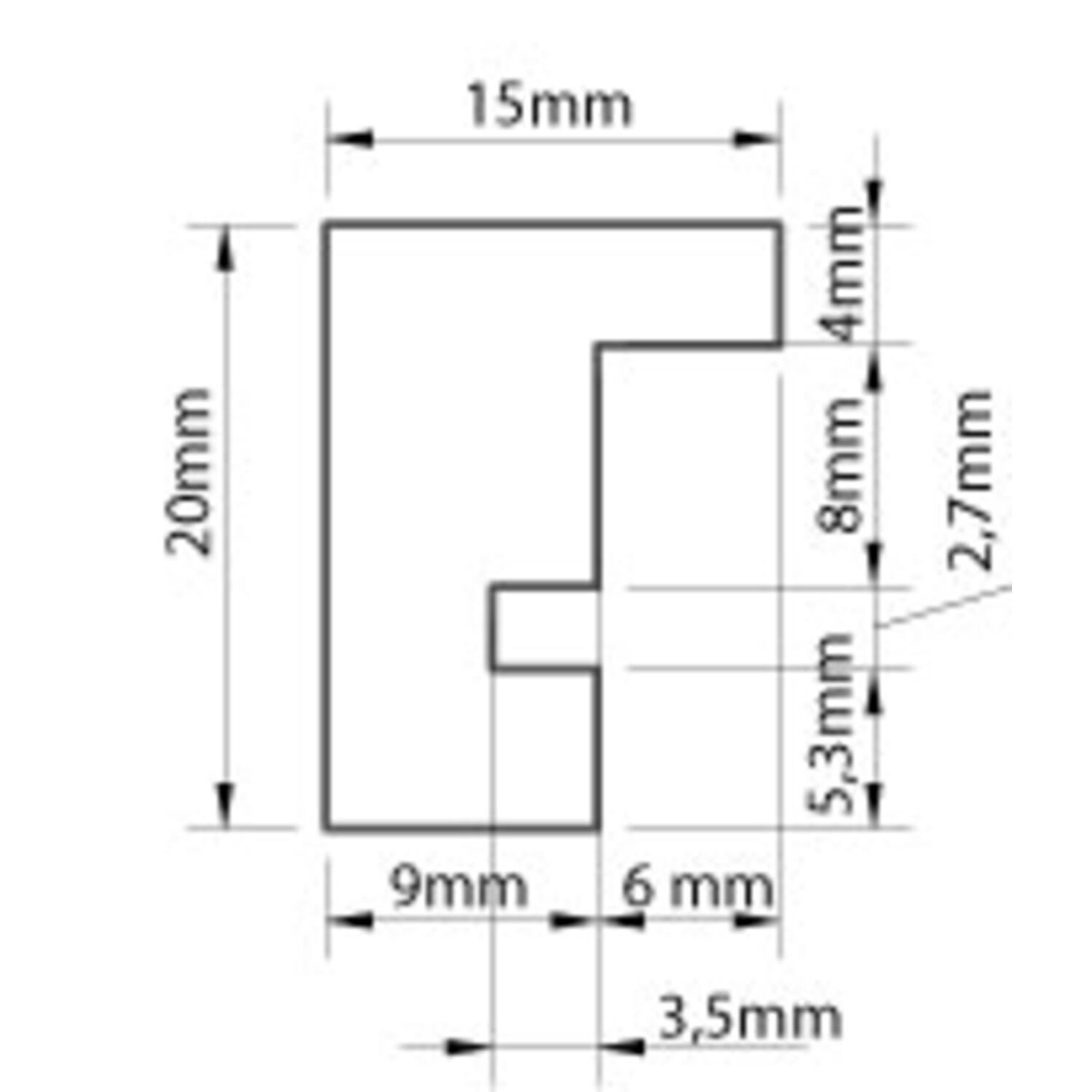 VAN BEEK WECHSELRAHMEN HOLZ BASIC SCHWARZ 50X65CM 2