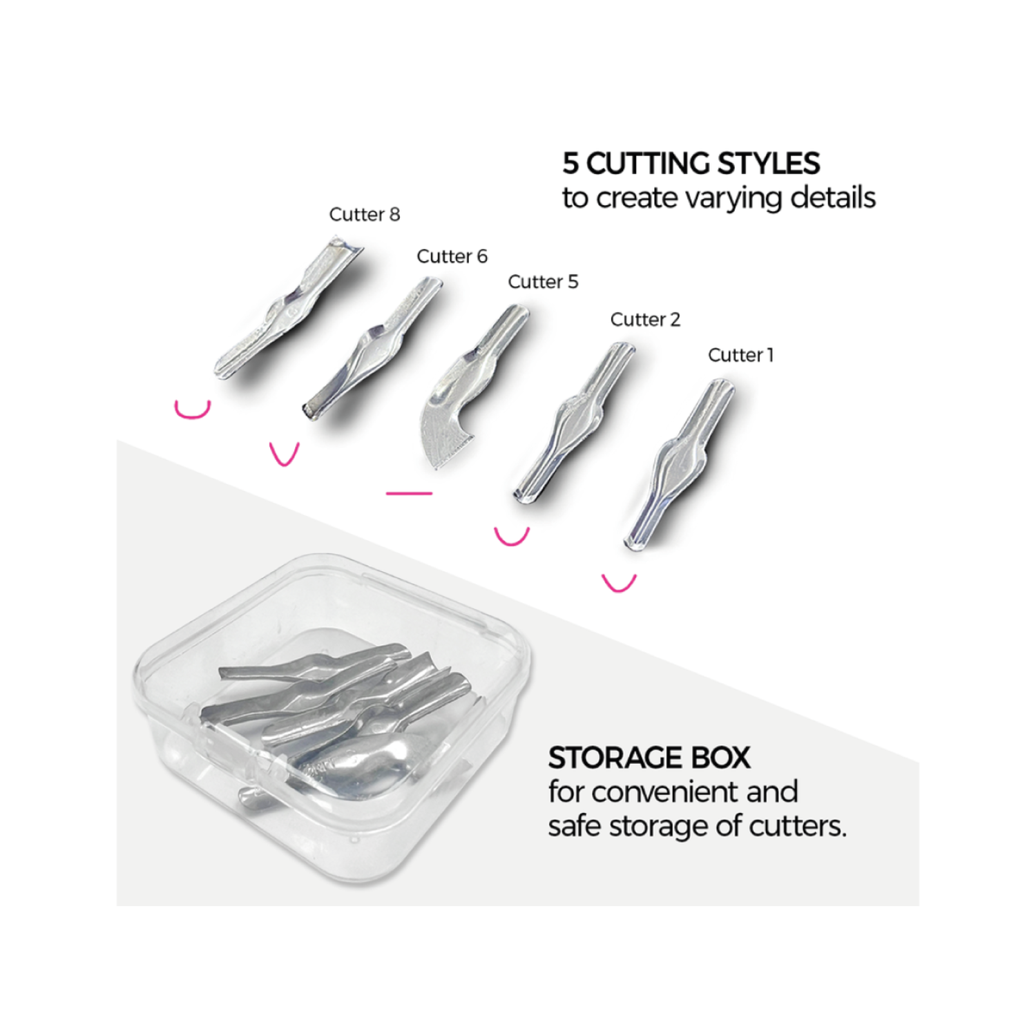 ZIELER LINO CUTTING SET 5X 3