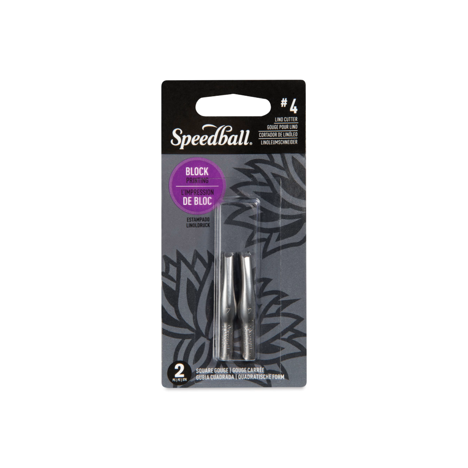 SPEEDBALL LINO CUTTER ERSATZKLINGE NR. 4 2X 2