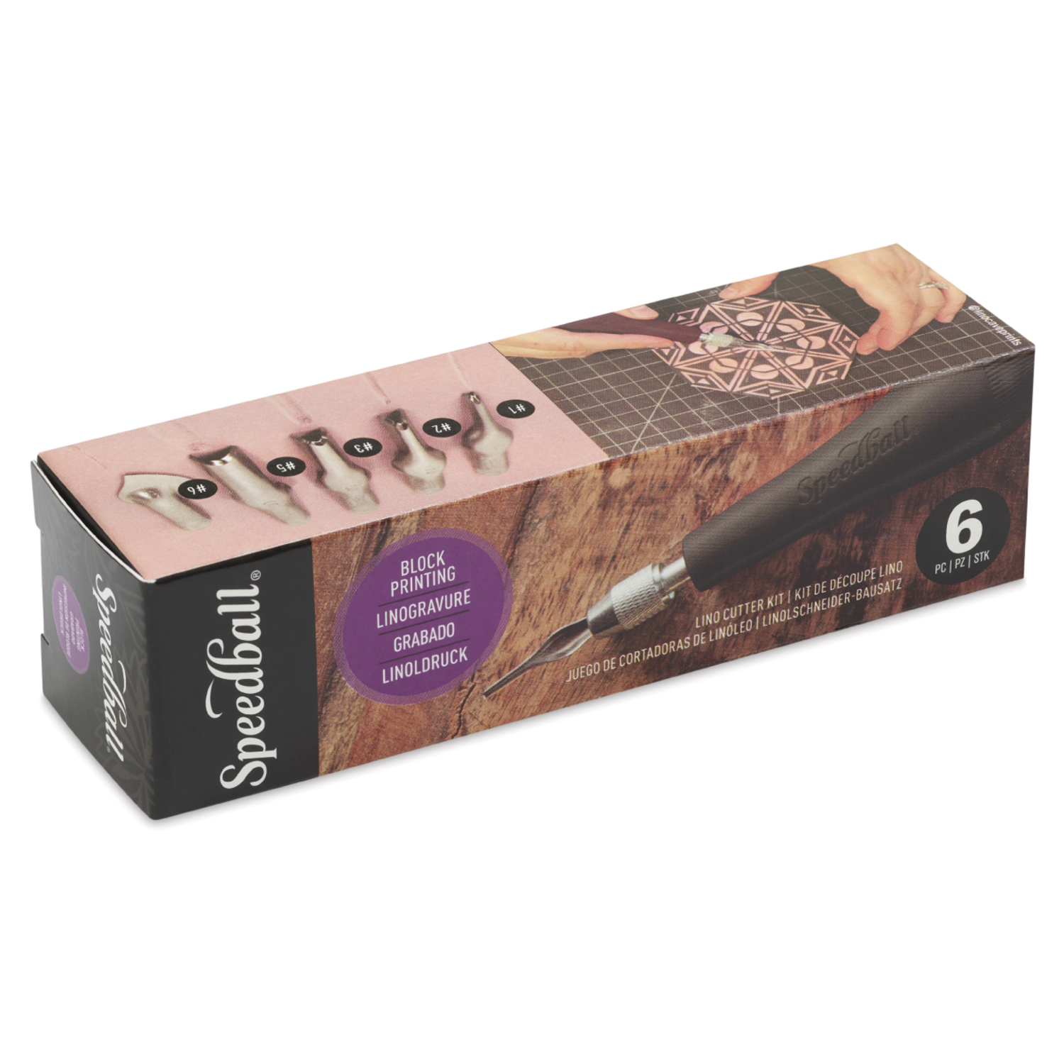 SPEEDBALL LINO CUTTER SET 6X 5
