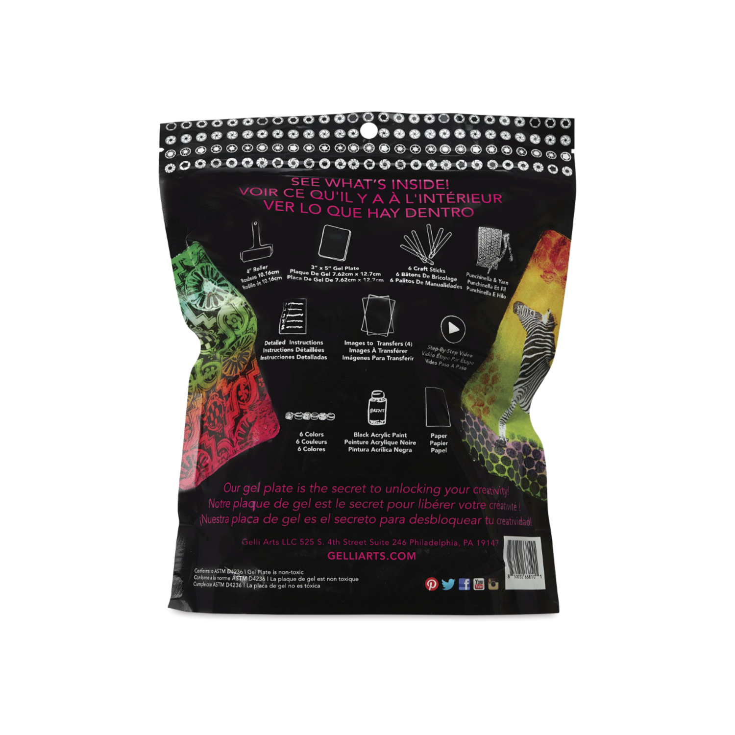 GELLI ARTS IMAGE TRANSFER KIT 3