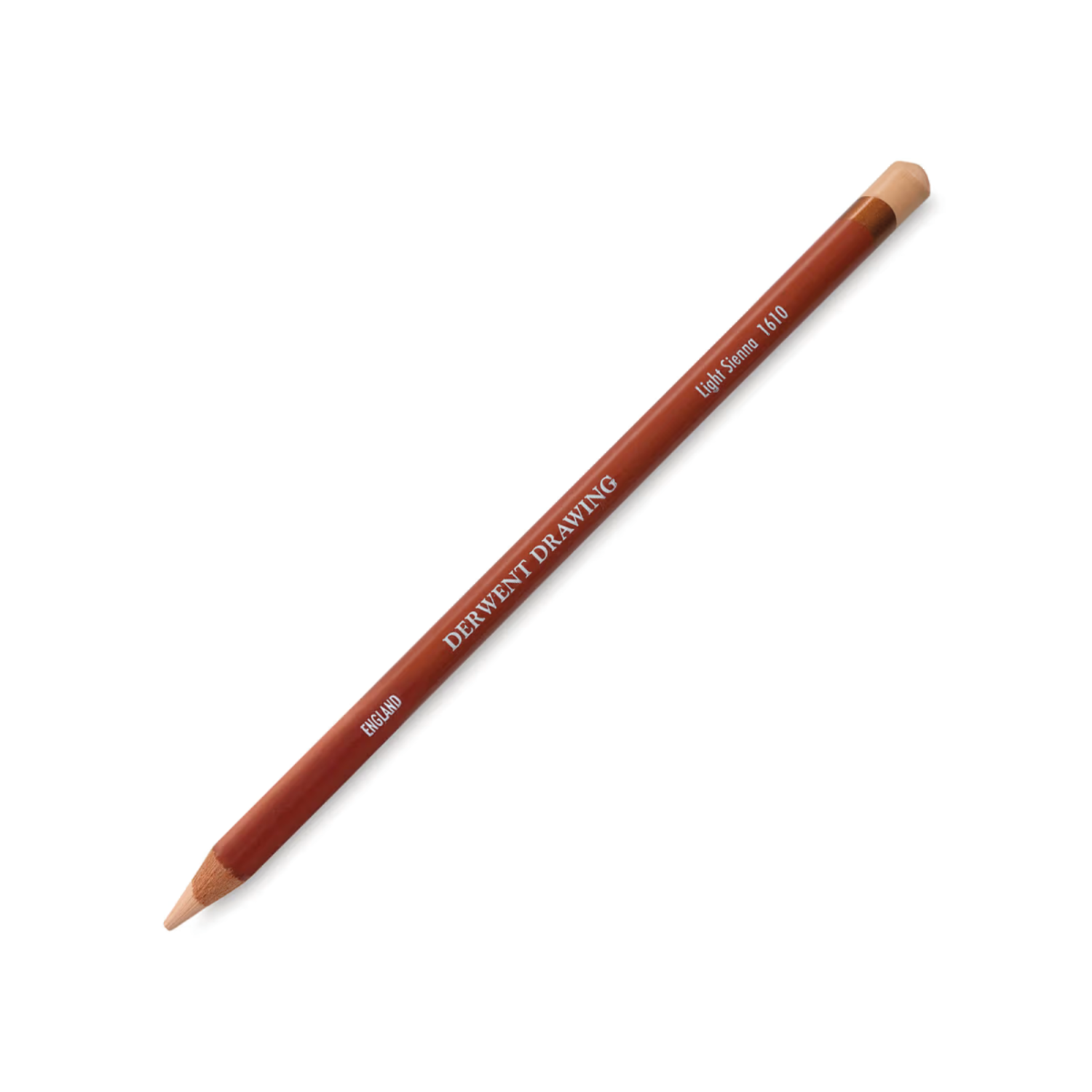 DERWENT DRAWING POTLOOD 1610 LIGHT SIENNA 3