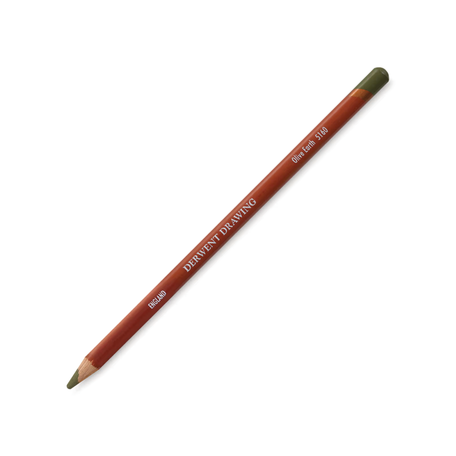 DERWENT DRAWING POTLOOD 5160 OLIVE EARTH 3