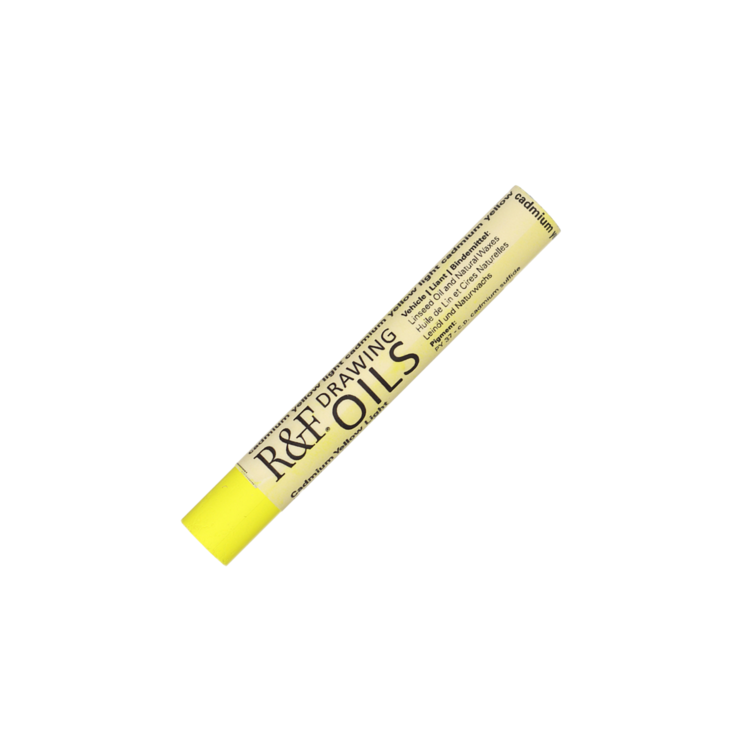 R&F DRAWING OIL STICK 12ML CADMIUM YELLOW LIGHT 106 3