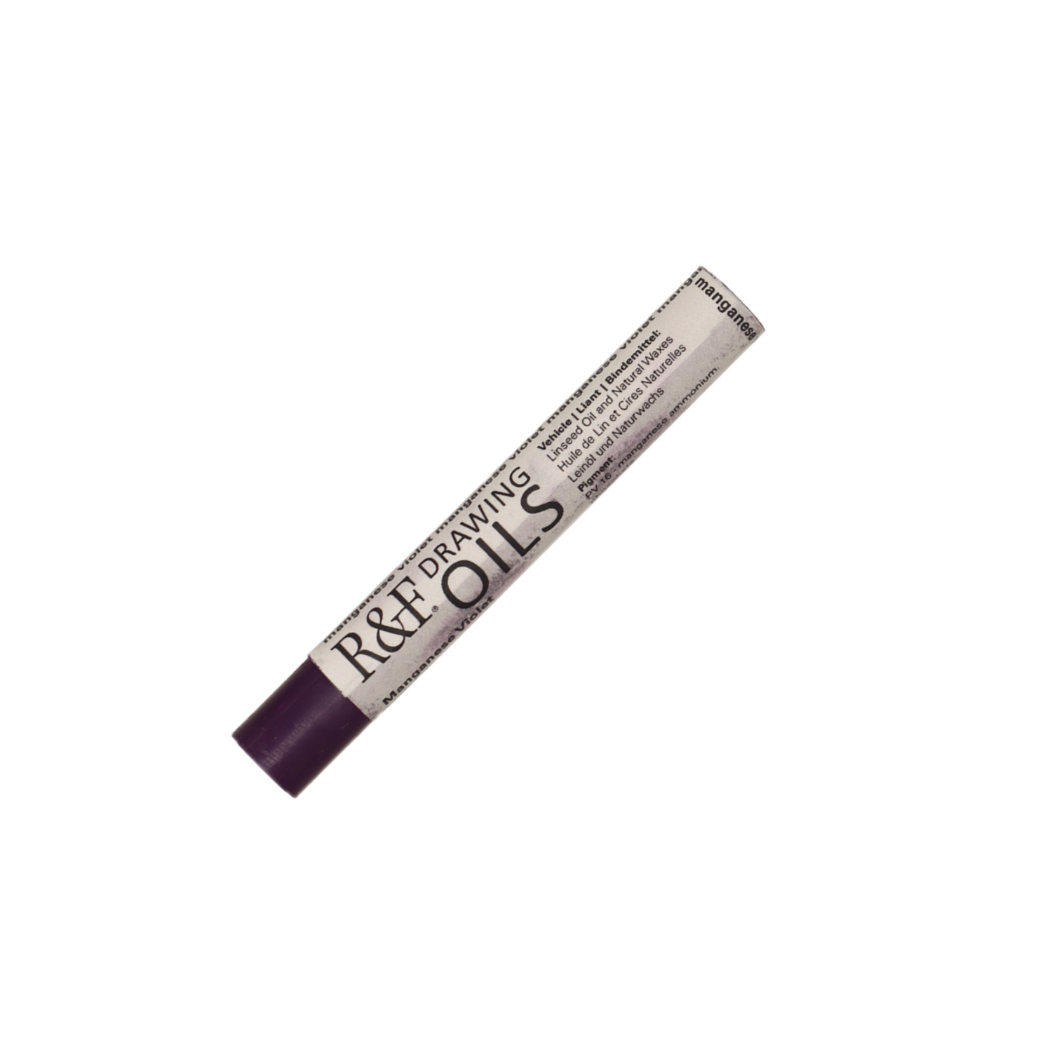 R&F DRAWING OIL STICK 12ML MANGANESE VIOLET 117 3