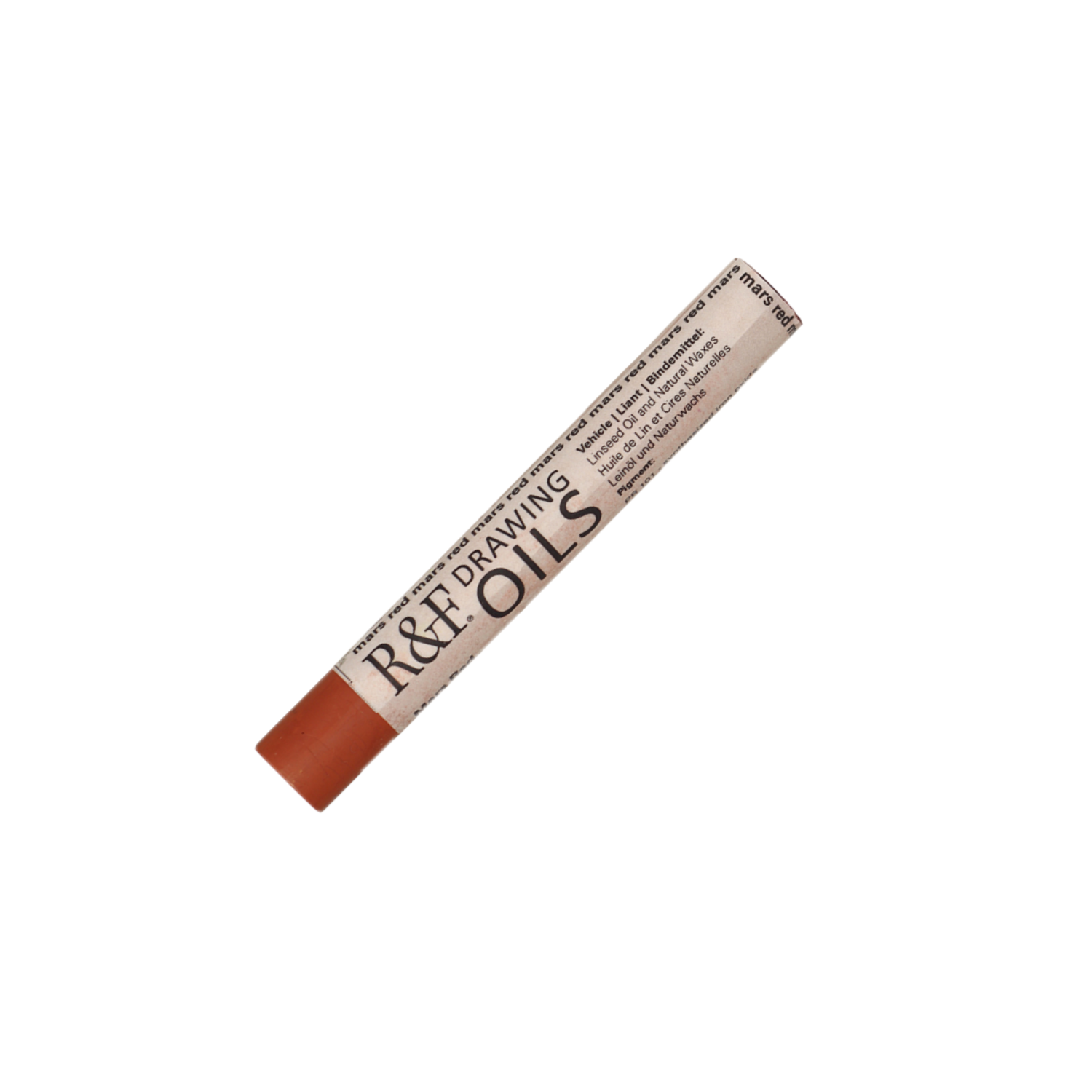 R&F DRAWING OIL STICK 12ML MARS RED 119 3