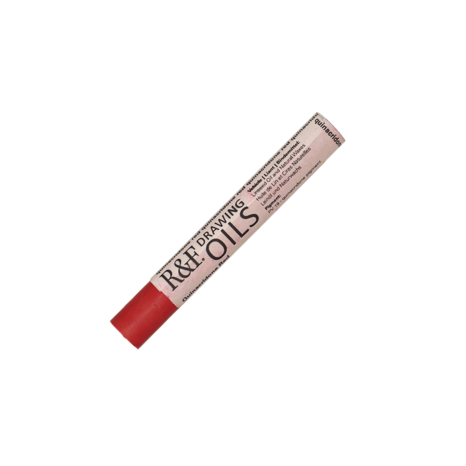 R&F DRAWING OIL STICK 12ML QUINACRIDONE RED 131 3
