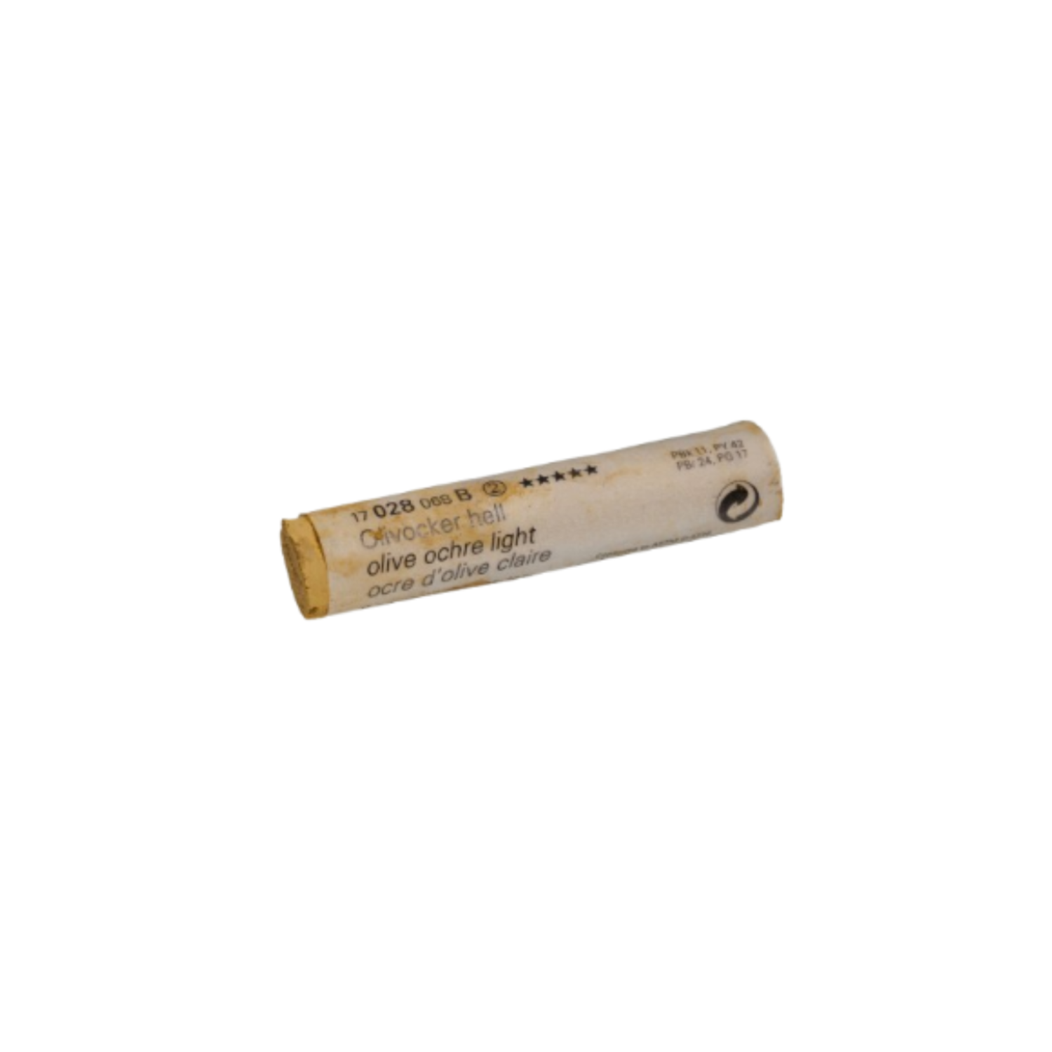 SCHMINCKE WEICHE KÜNSTLER PASTELLFARBE OLIVOCKER HELL 028B 3