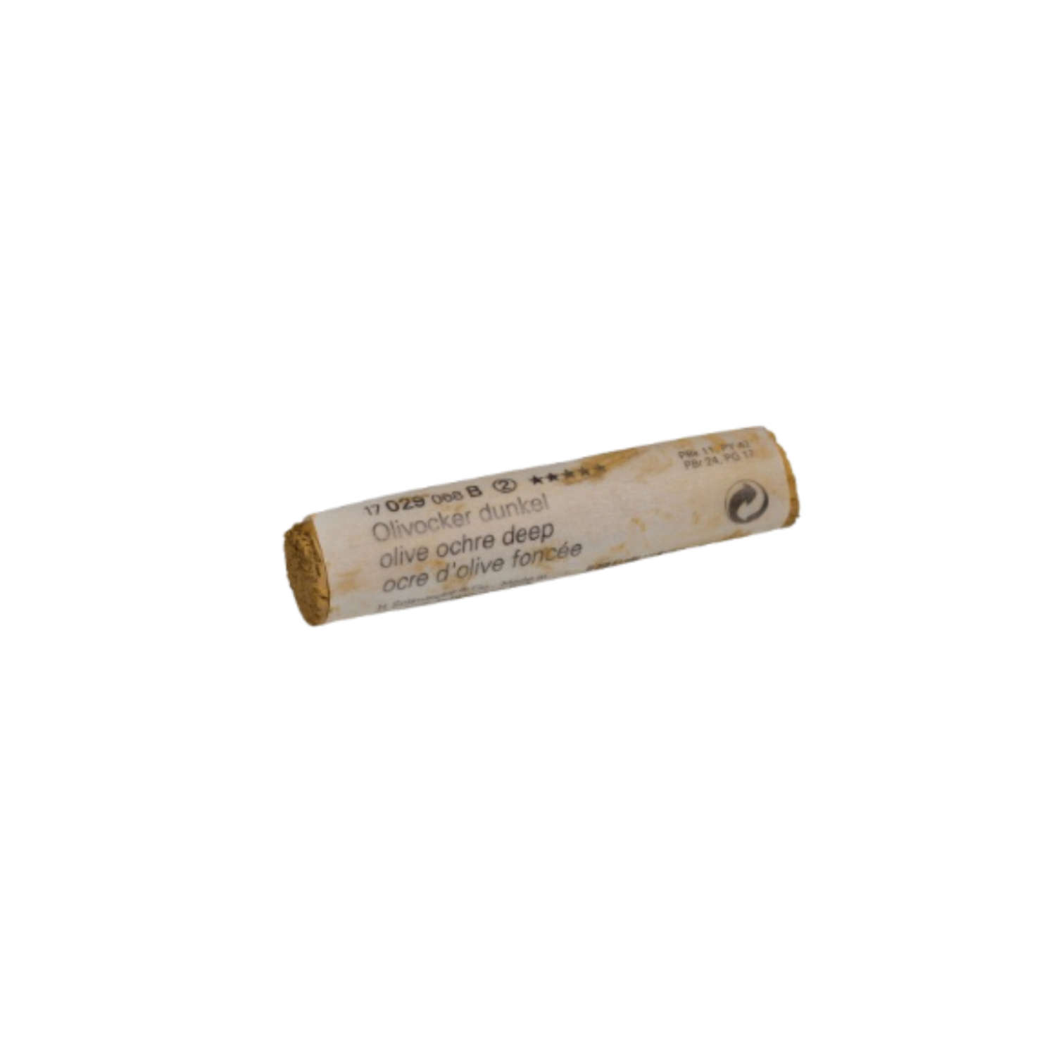 SCHMINCKE WEICHE KÜNSTLER PASTELLFARBE OLIVOCKER DUNKEL 029B 3