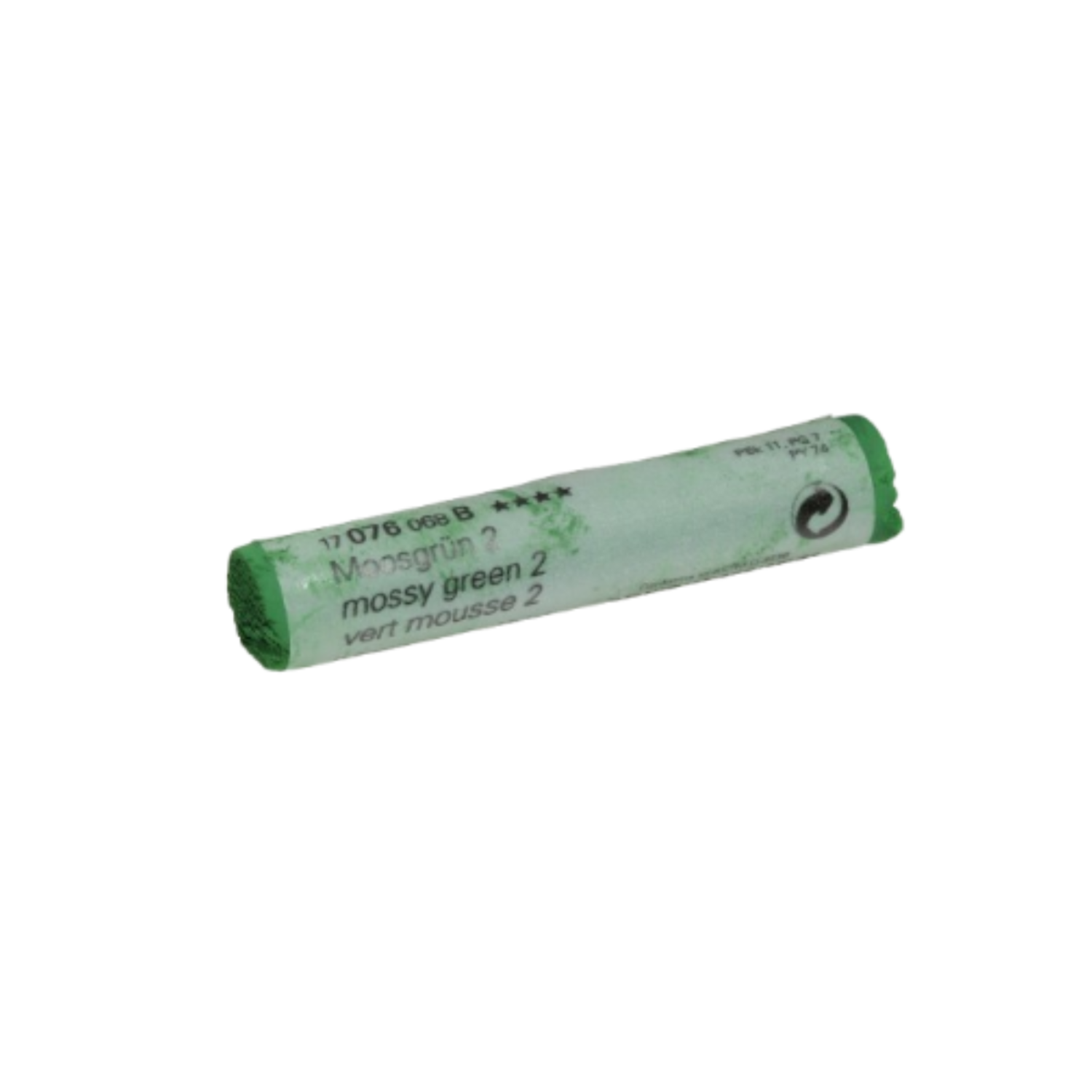 SCHMINCKE WEICHE KÜNSTLER PASTELLFARBE MOOSGRÜN 2 076B 3