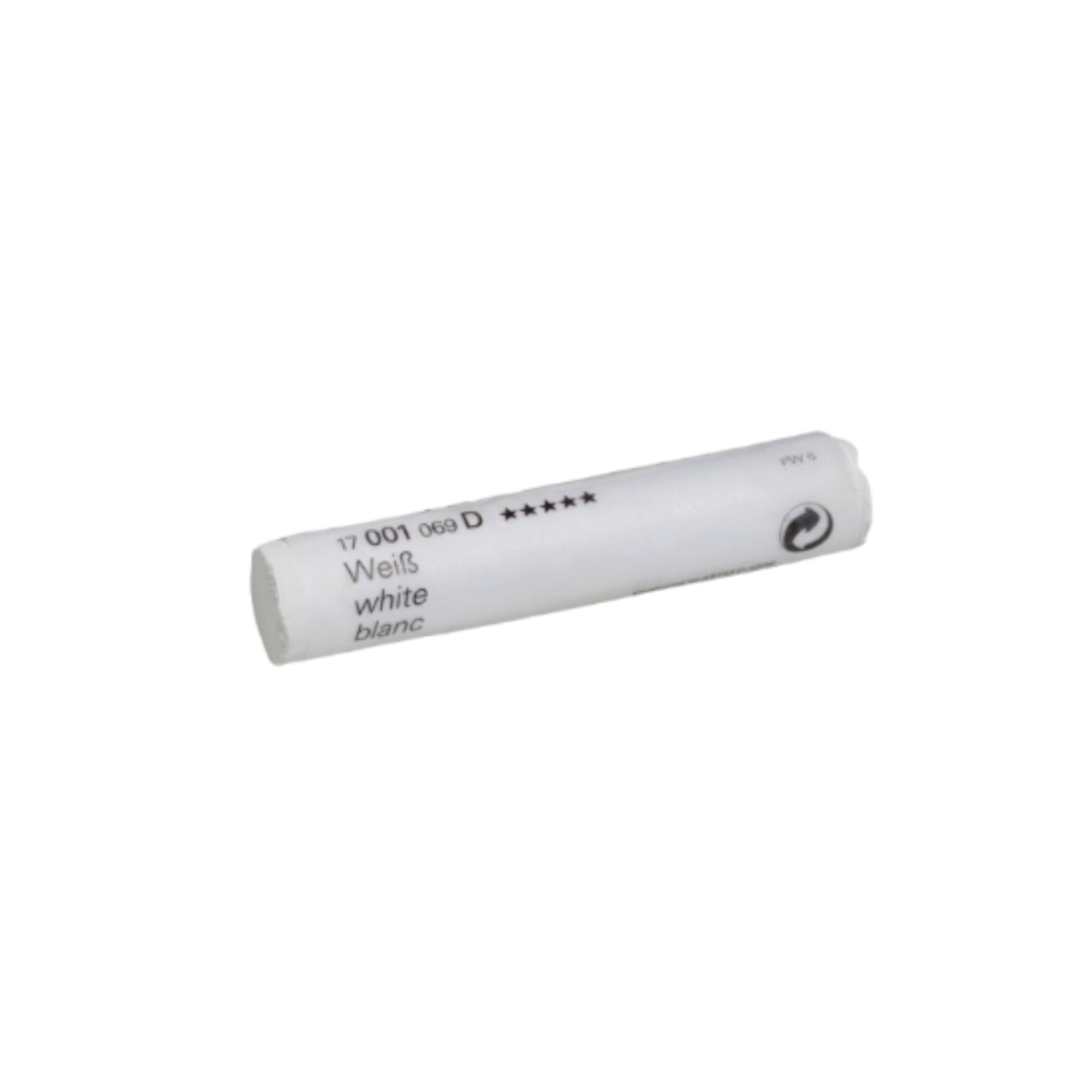 SCHMINCKE WEICHE KÜNSTLER PASTELLFARBE WEISS 001D 3
