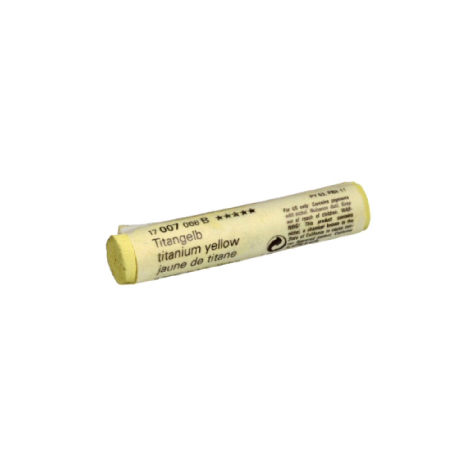 SCHMINCKE WEICHE KÜNSTLER PASTELLFARBE TITANGELB 007B 3