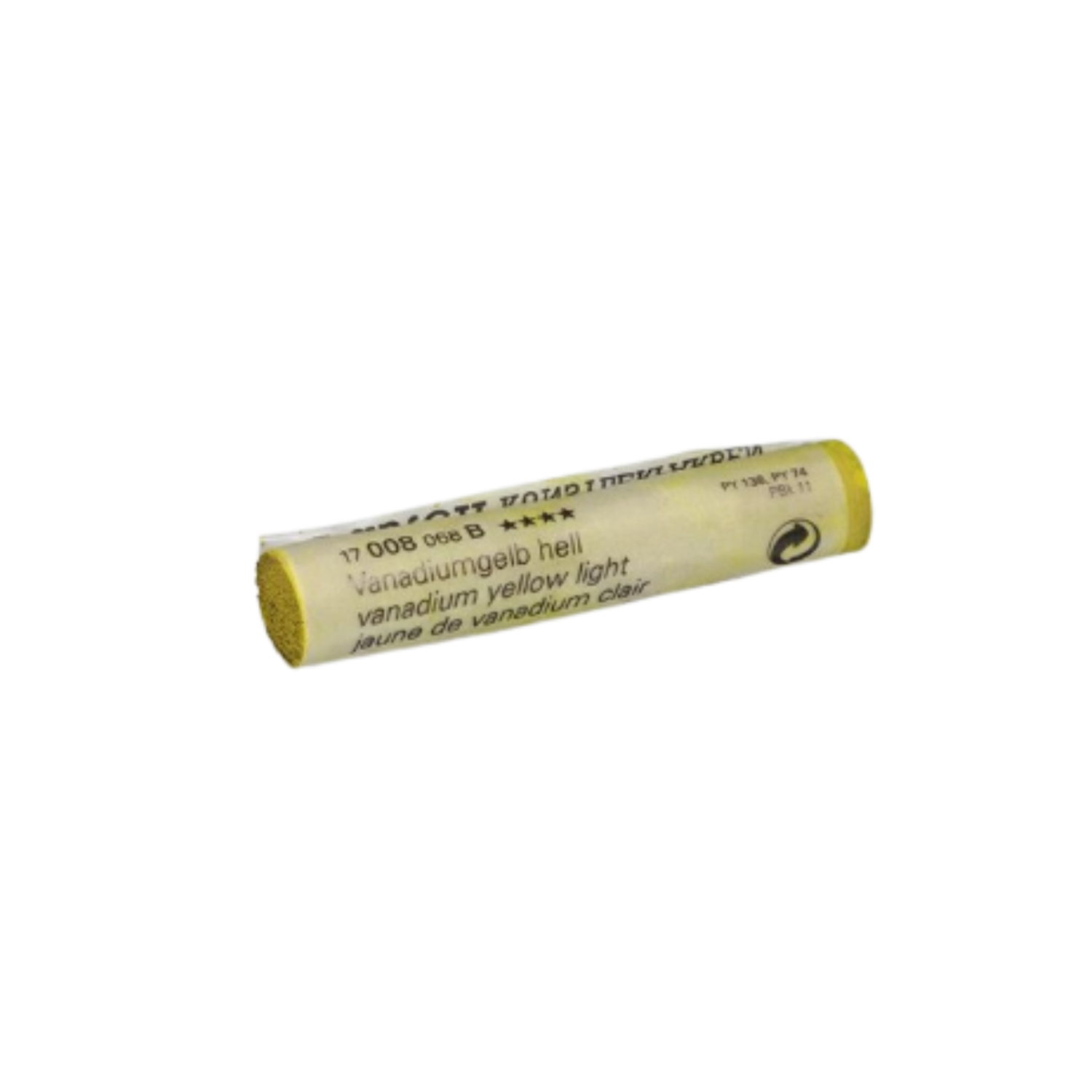 SCHMINCKE WEICHE KÜNSTLER PASTELLFARBE VANADIUMGELB HELL 008B 3