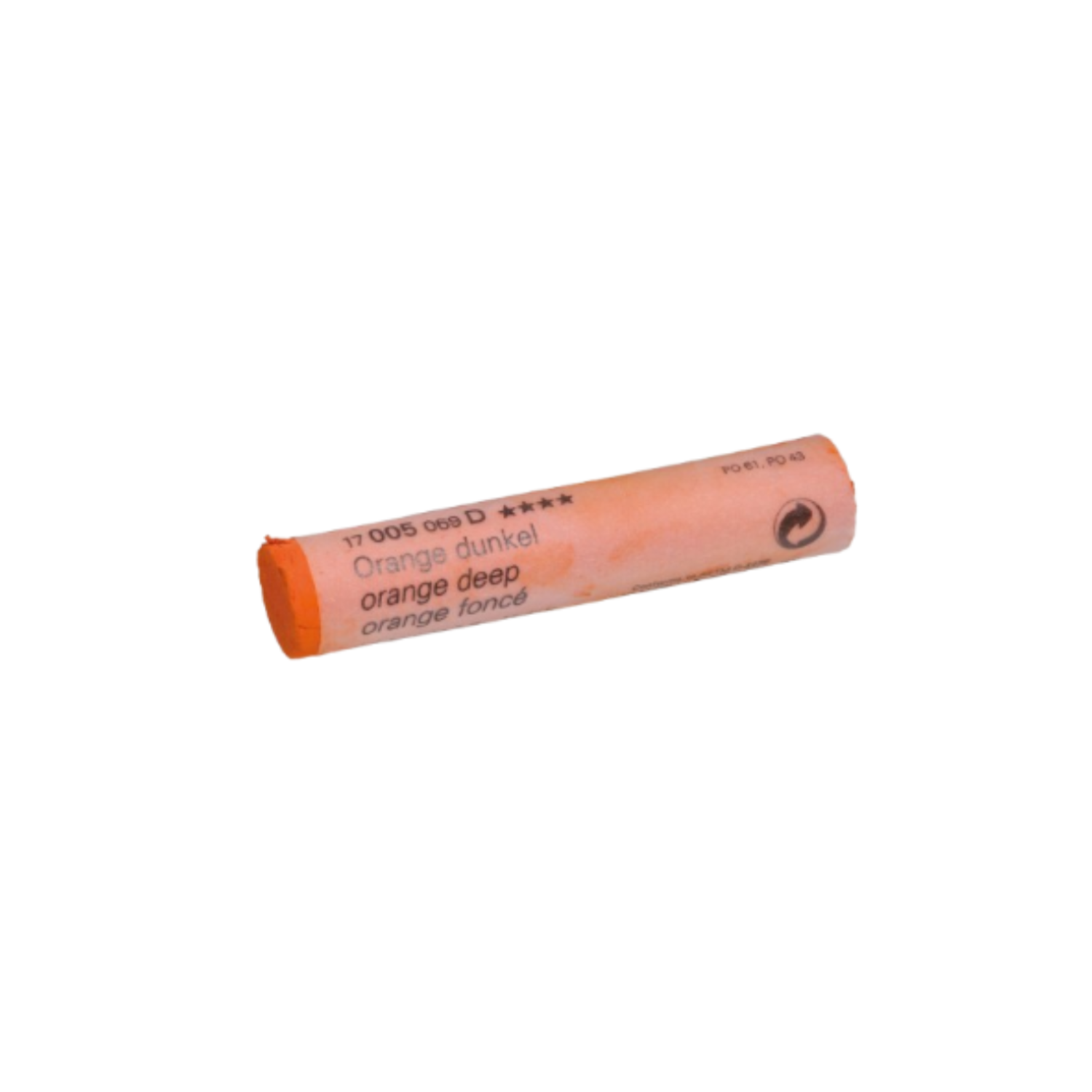 SCHMINCKE WEICHE KÜNSTLER PASTELLFARBE ECHTORANGE 1 005D 3