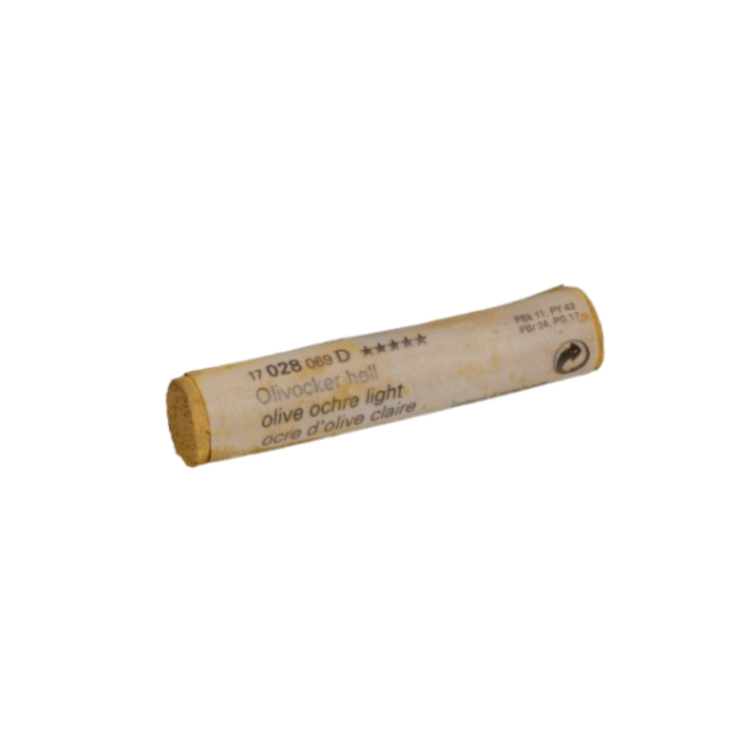 SCHMINCKE WEICHE KÜNSTLER PASTELLFARBE OLIVOCKER HELL 028D 3