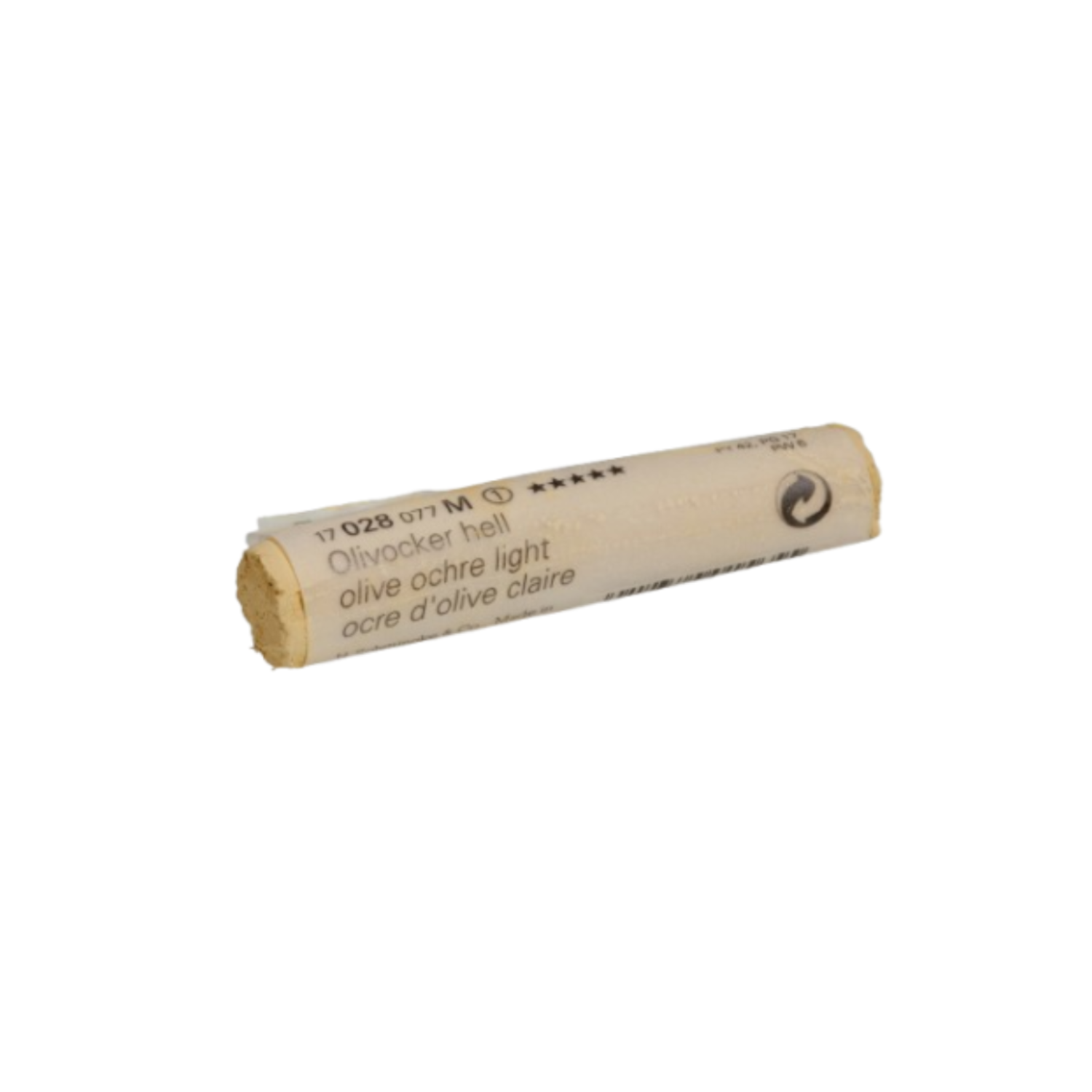 SCHMINCKE WEICHE KÜNSTLER PASTELLFARBE OLIVOCKER HELL 028M 3