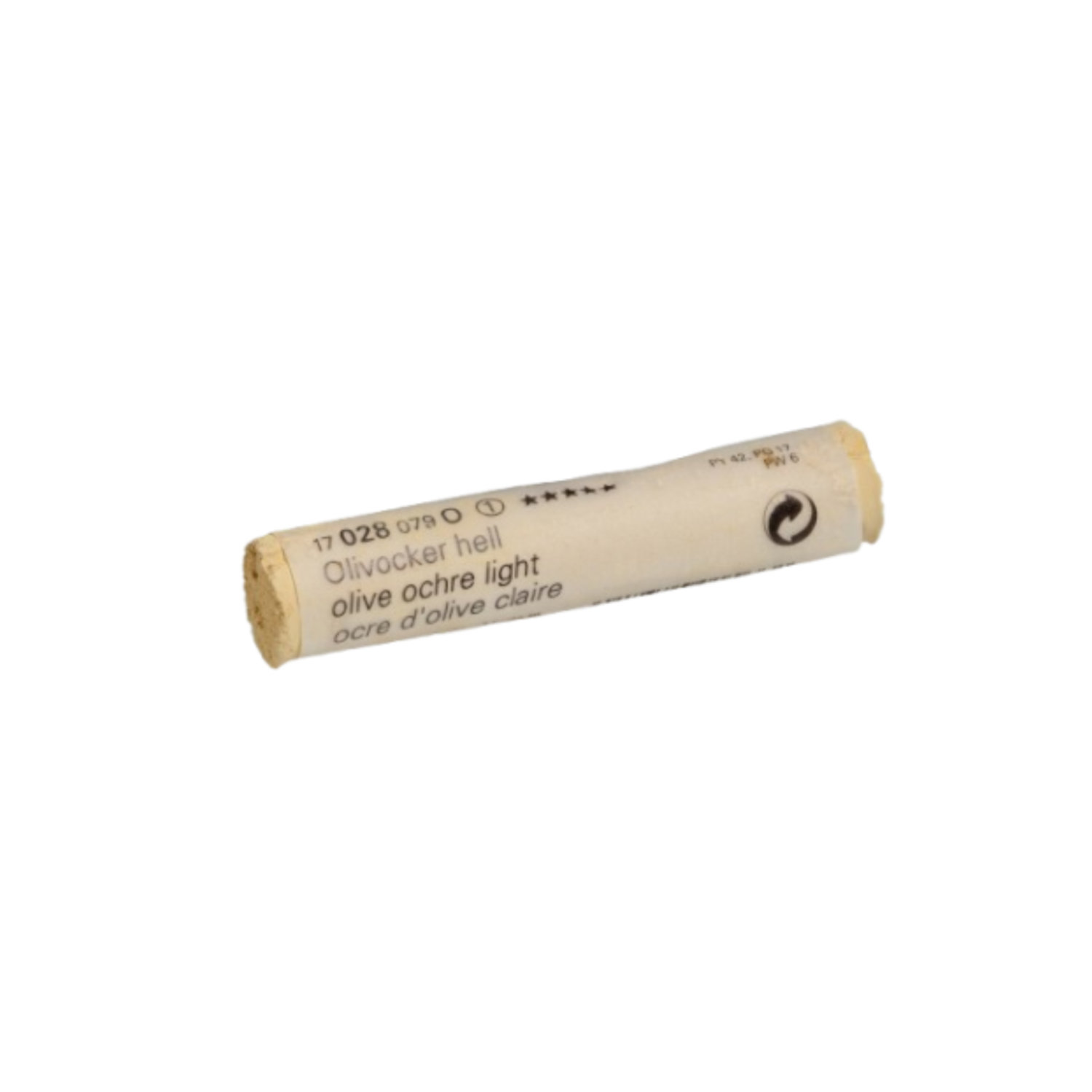 SCHMINCKE WEICHE KÜNSTLER PASTELLFARBE OLIVOCKER HELL 028O 3