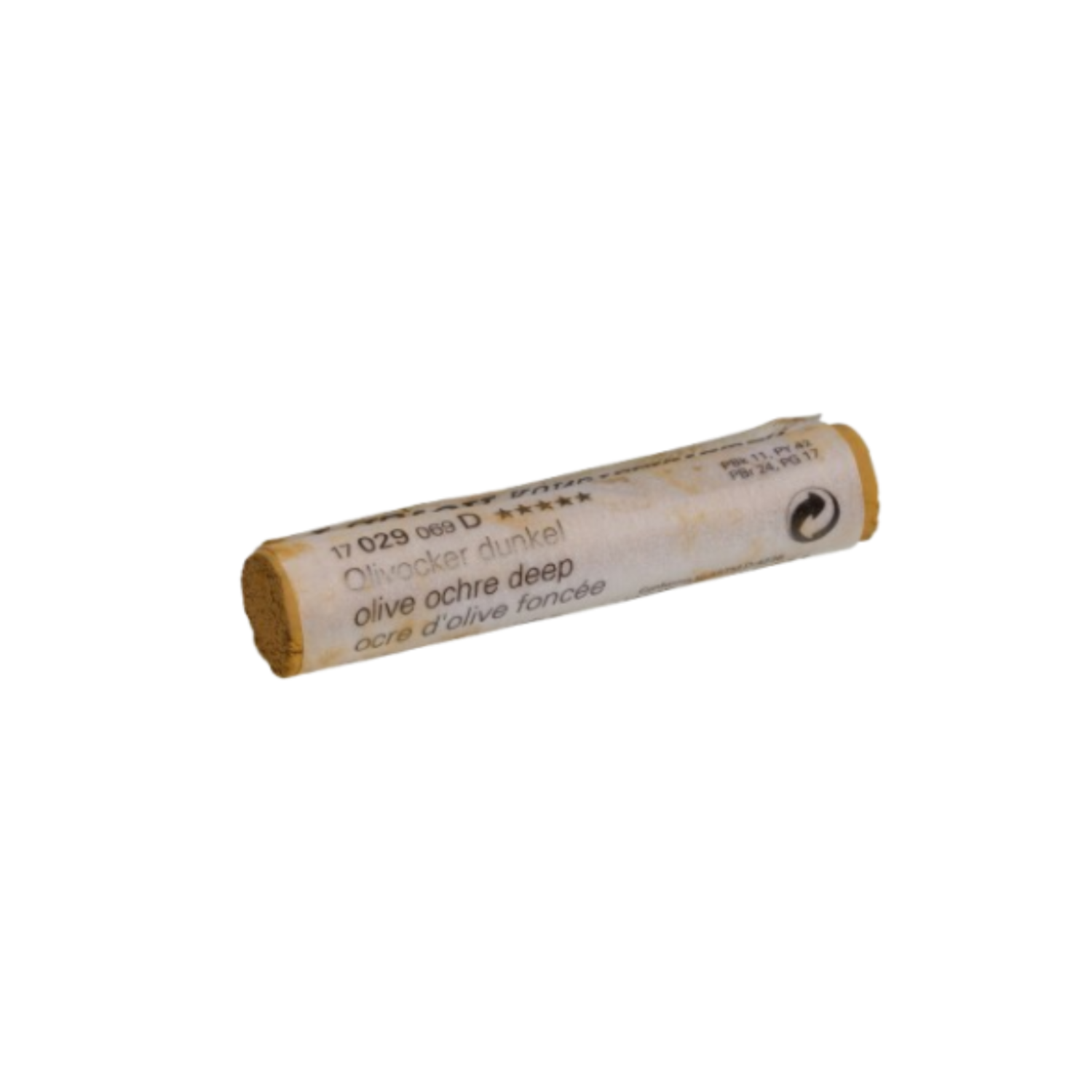 SCHMINCKE WEICHE KÜNSTLER PASTELLFARBE OLIVOCKER DUNKEL 029D 3
