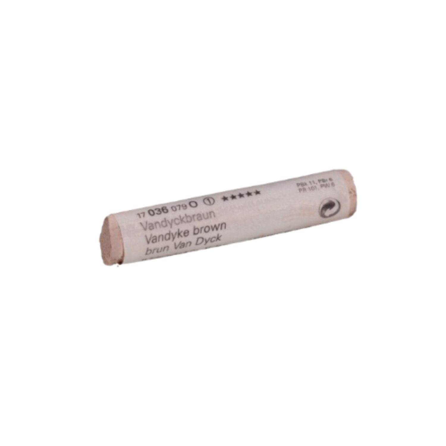 SCHMINCKE WEICHE KÜNSTLER PASTELLFARBE VANDYCKBRAUN 036O 3