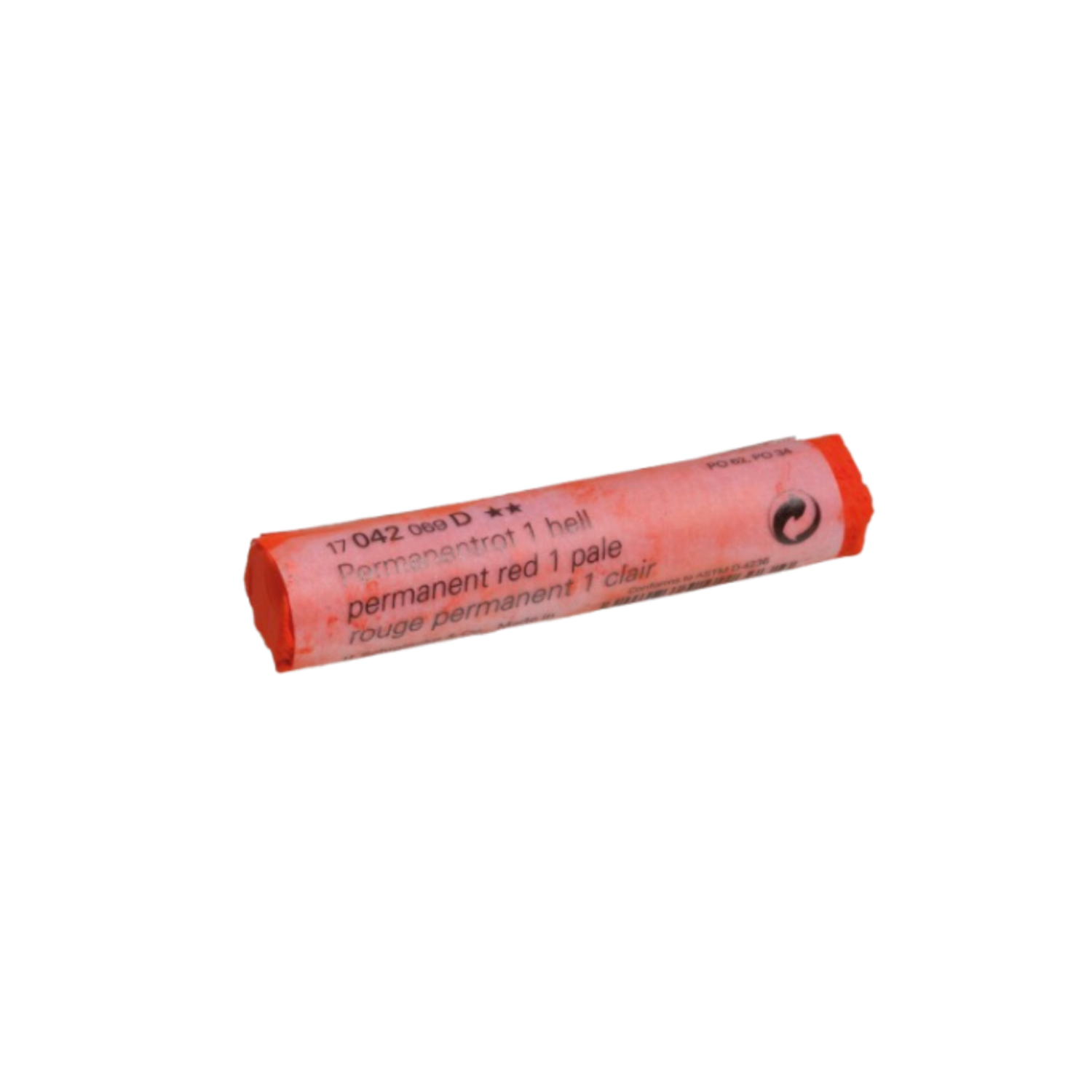 SCHMINCKE WEICHE KÜNSTLER PASTELLFARBE PERMANENTROT 1 HELL 042D 3