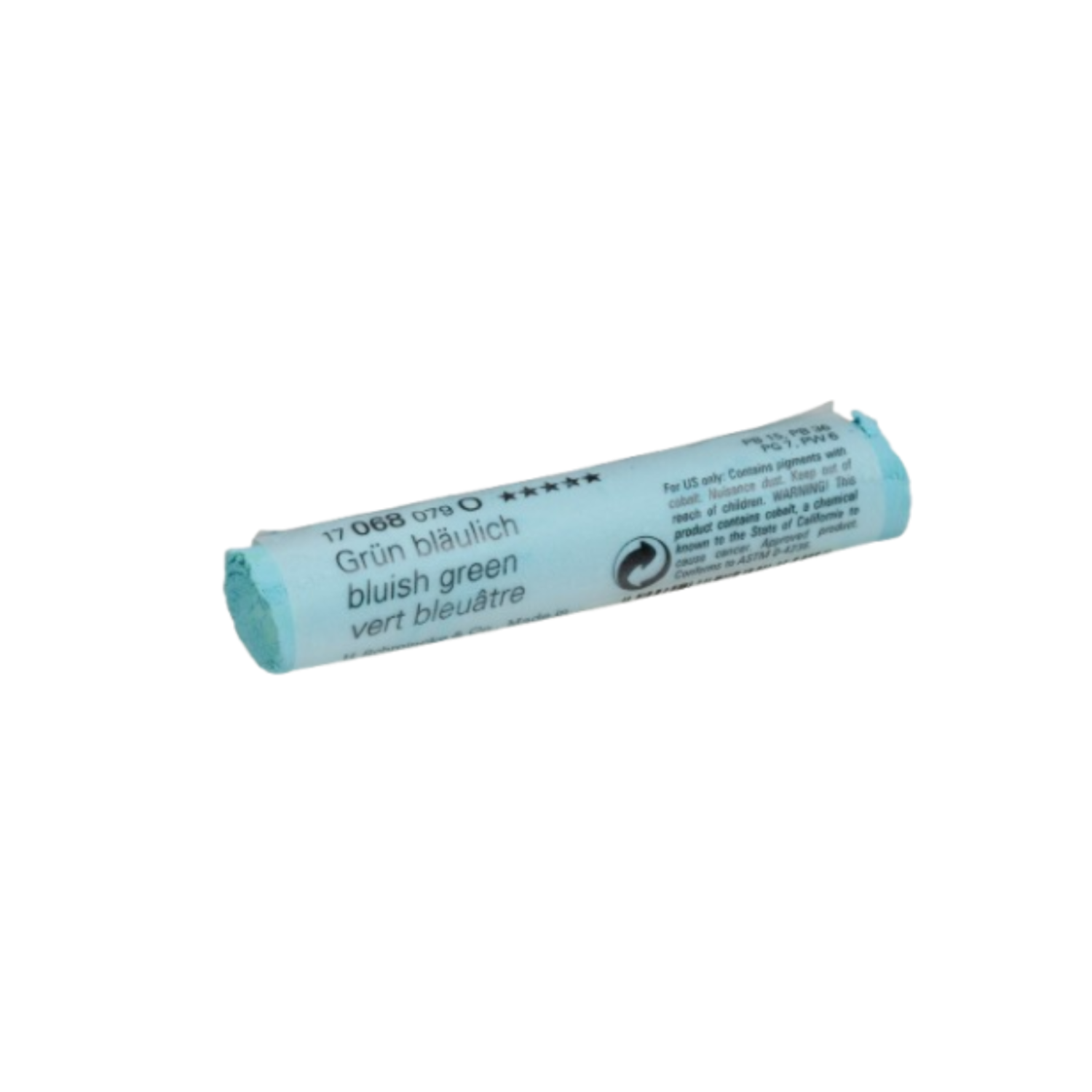 SCHMINCKE WEICHE KÜNSTLER PASTELLFARBE GRÜN BLAULICH 068O 3