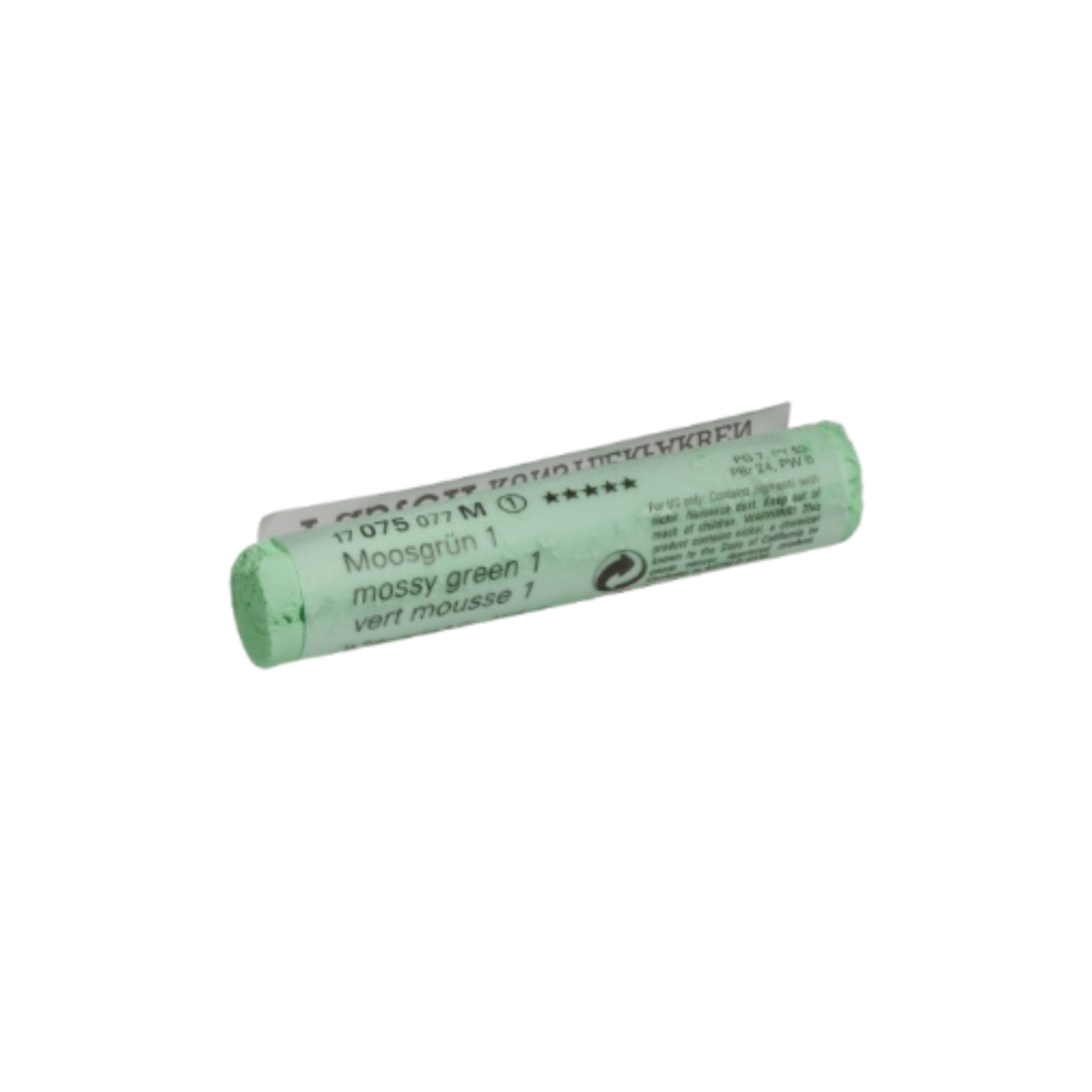 SCHMINCKE WEICHE KÜNSTLER PASTELLFARBE MOOSGRÜN 1 075M 3