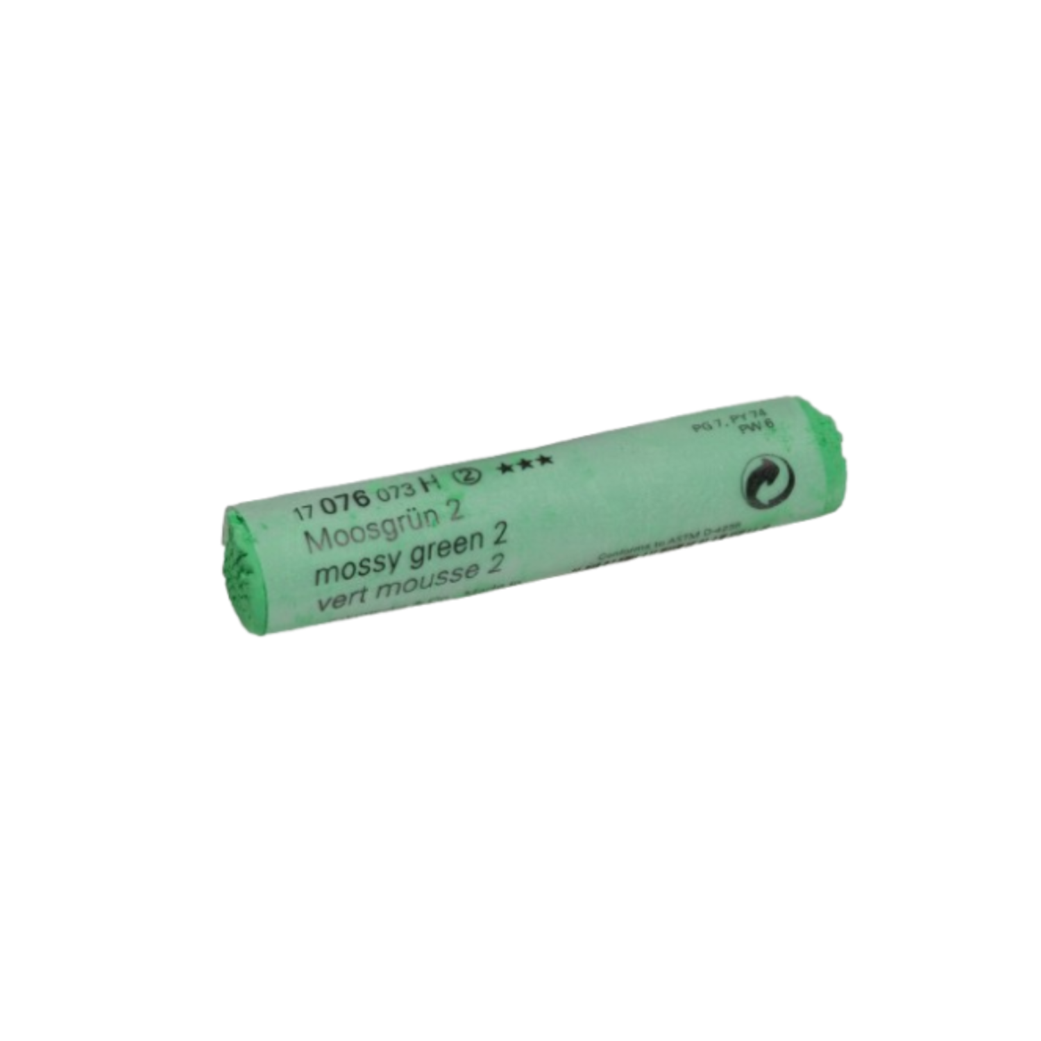 SCHMINCKE WEICHE KÜNSTLER PASTELLFARBE MOOSGRÜN S 076H 3