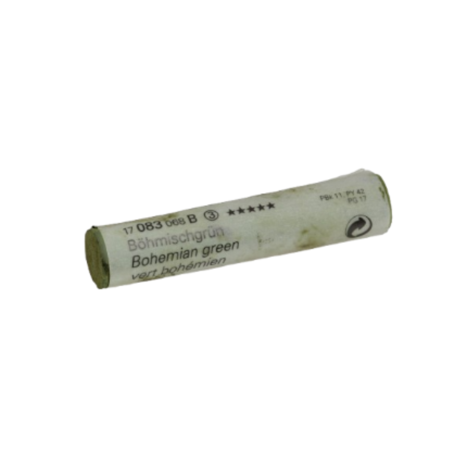 SCHMINCKE WEICHE KÜNSTLER PASTELLFARBE BÖHMISCHGRÜN 083D 3