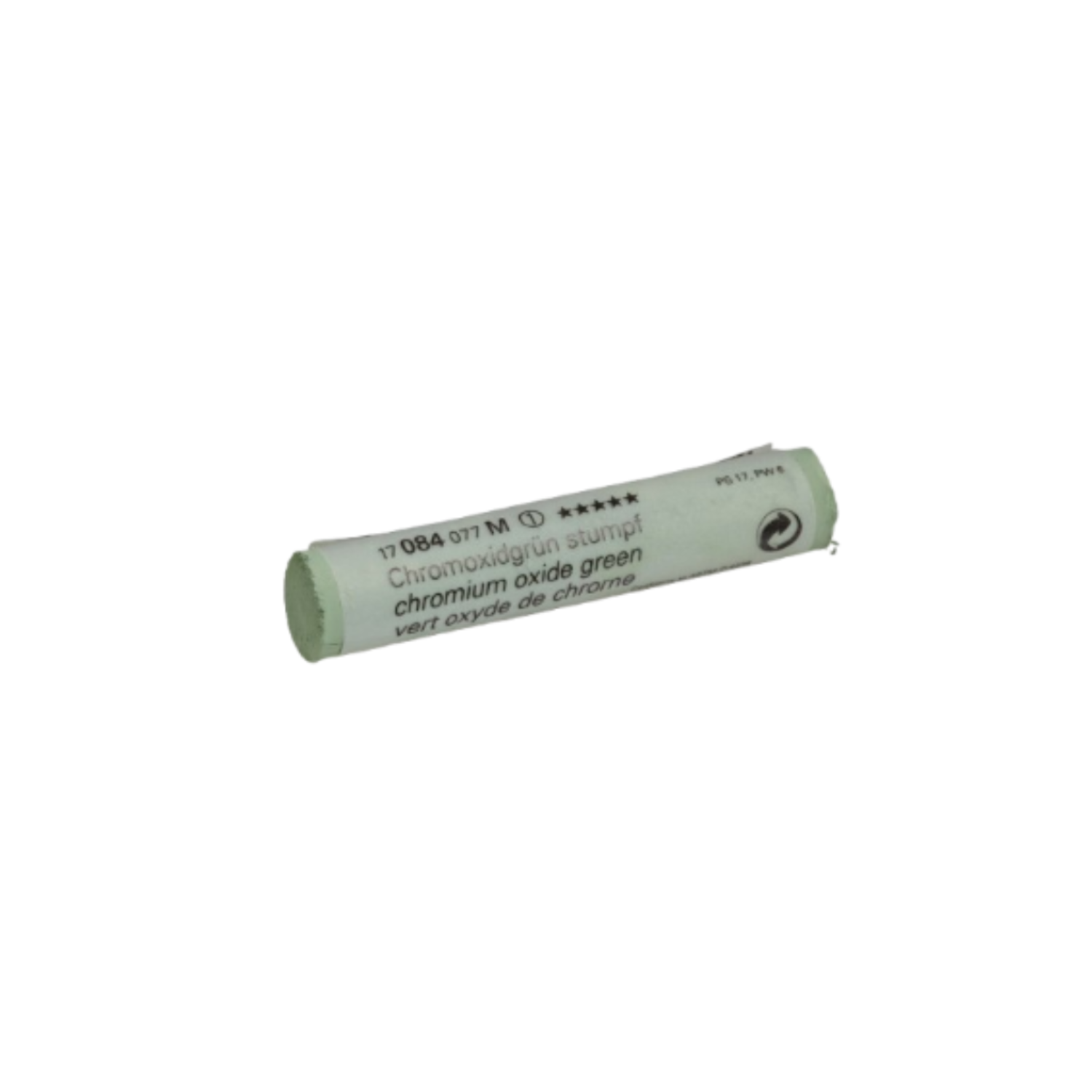 SCHMINCKE WEICHE KÜNSTLER PASTELLFARBE CHROMOXIDGRÜN STUMPF 084M 3