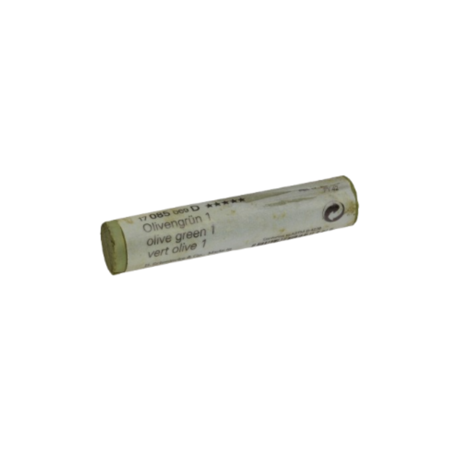 SCHMINCKE WEICHE KÜNSTLER PASTELLFARBE OLIVENGRÜN 1 085D 3