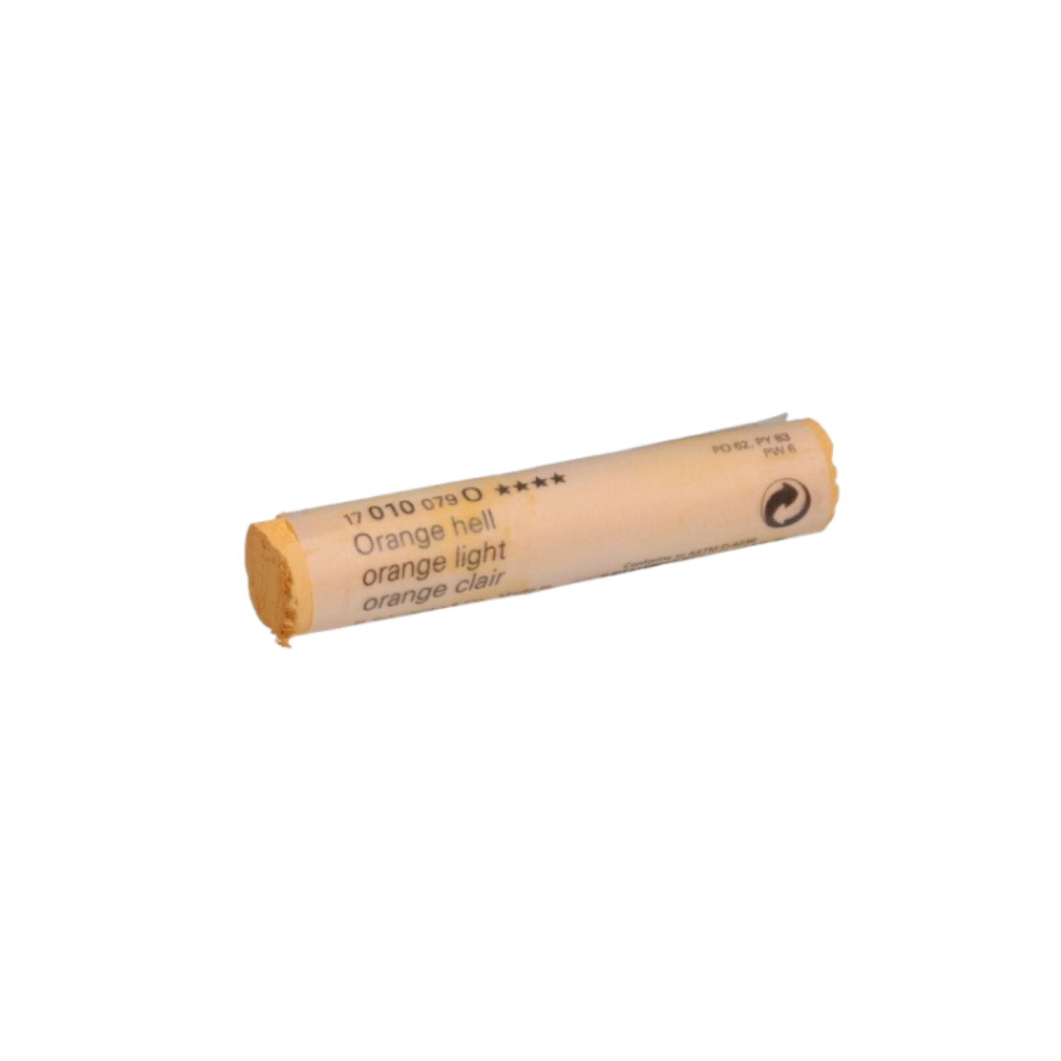 SCHMINCKE WEICHE KÜNSTLER PASTELLFARBE ORANGE HELL 010O 3