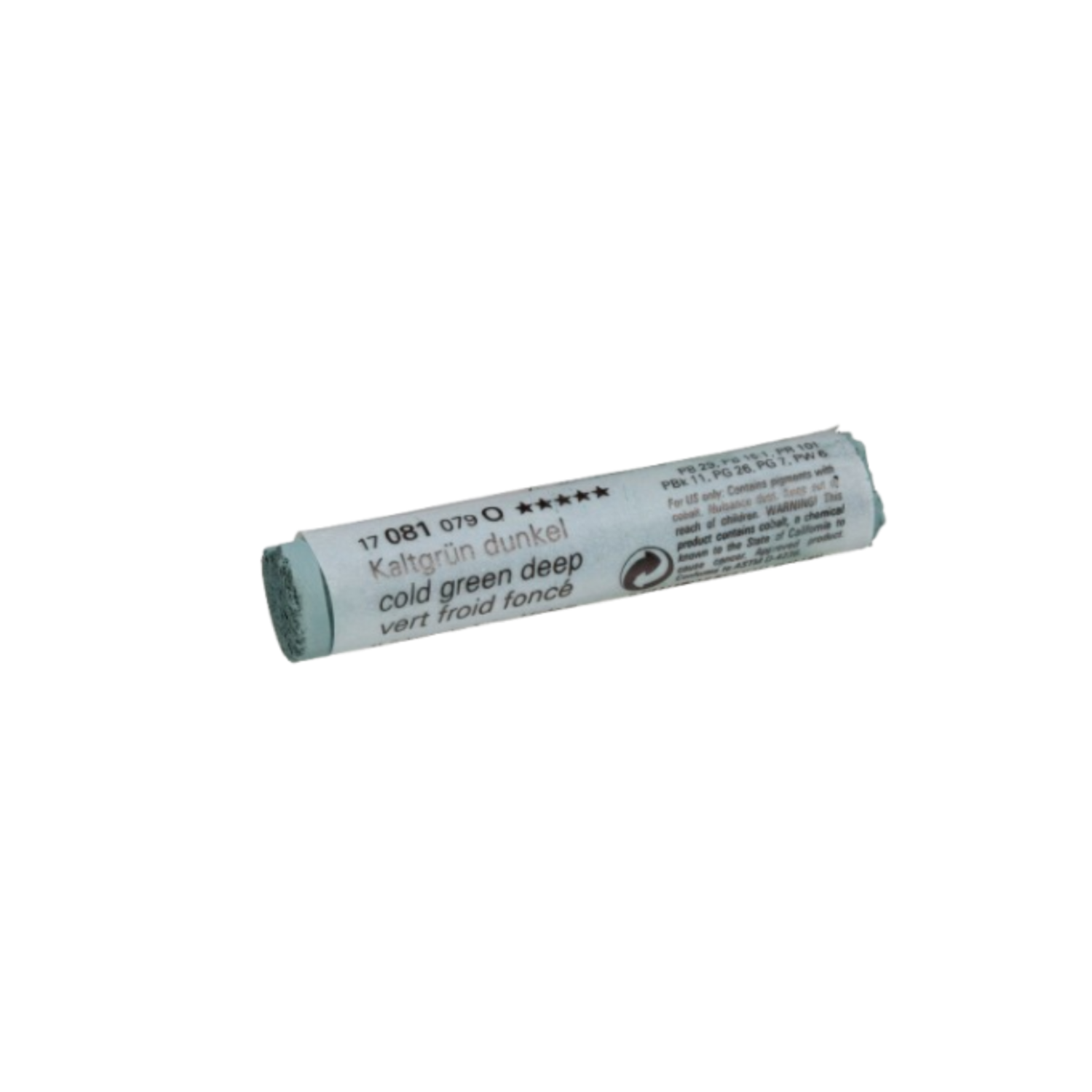 SCHMINCKE WEICHE KÜNSTLER PASTELLFARBE KALTGRÜN DUNKEL 081O 3