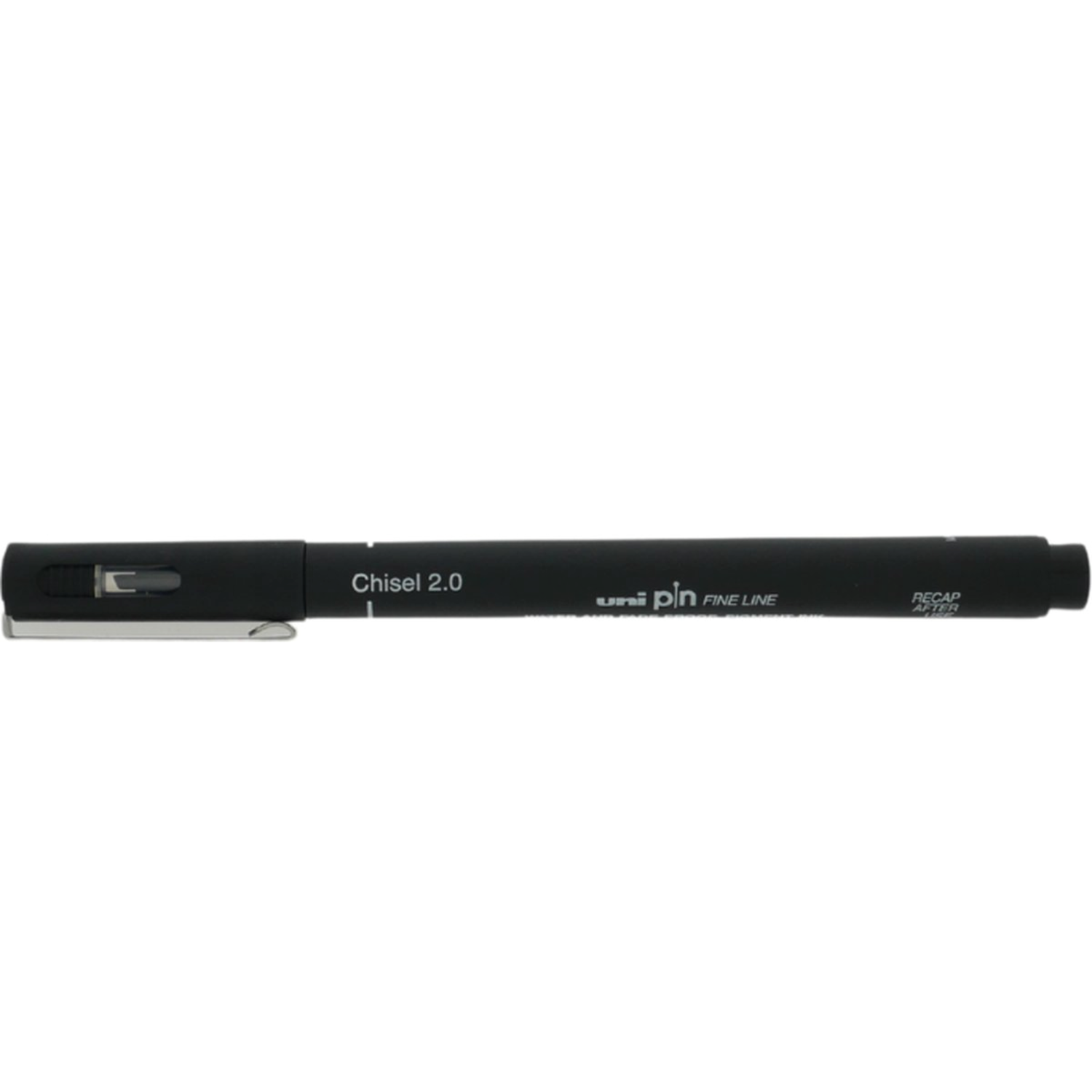 UNI PIN FINELINER CHISEL 2.0  KEILSPITZE SCHWARZ 2