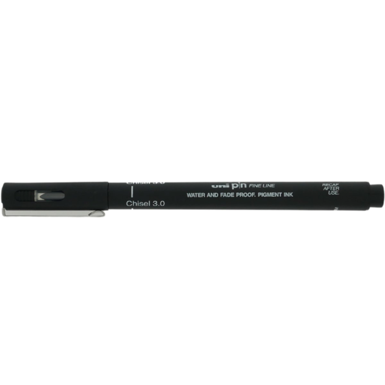 UNI PIN FINELINER CHISEL 3.0  KEILSPITZE SCHWARZ 2