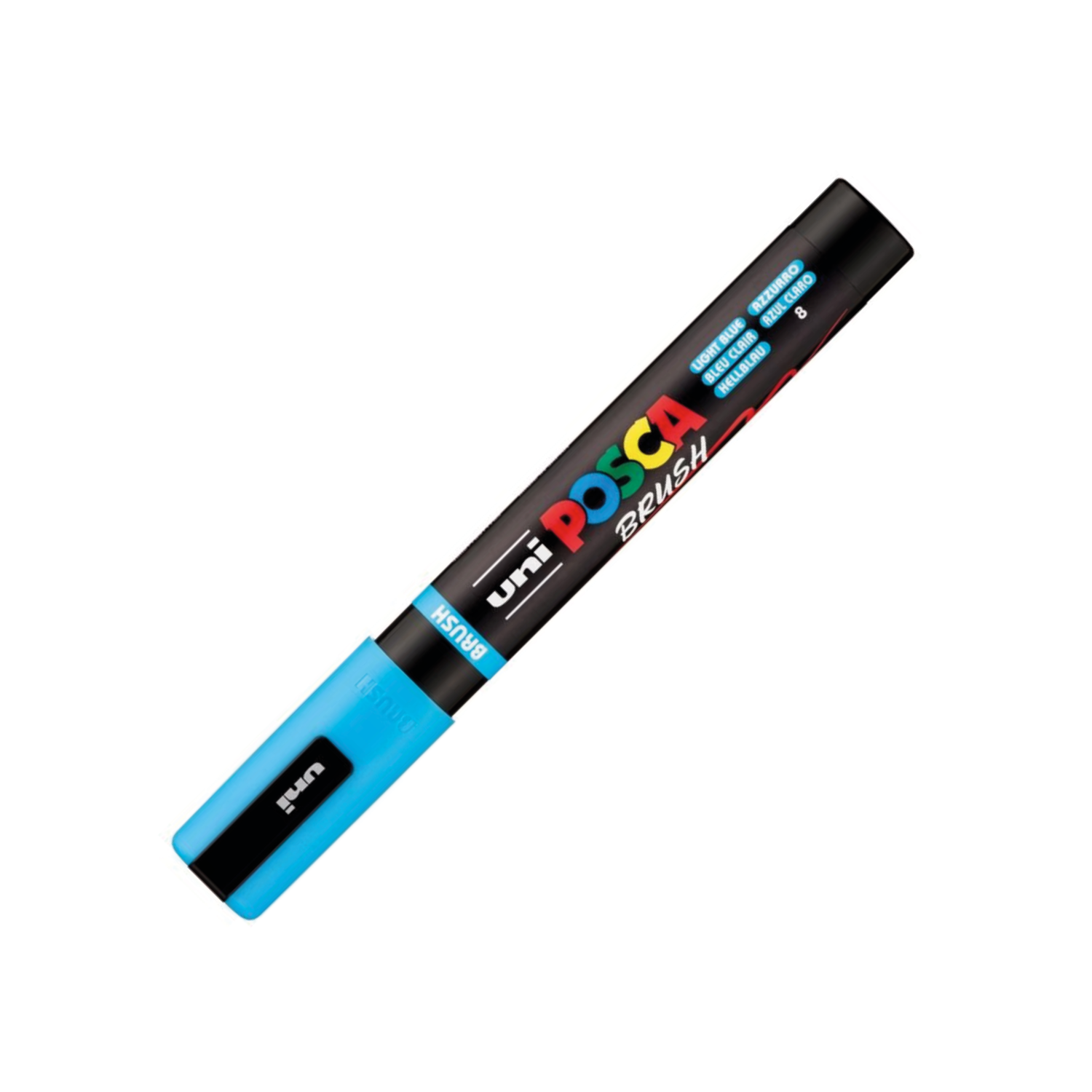UNI POSCA MARKER PC5BR HELL BLAU 2