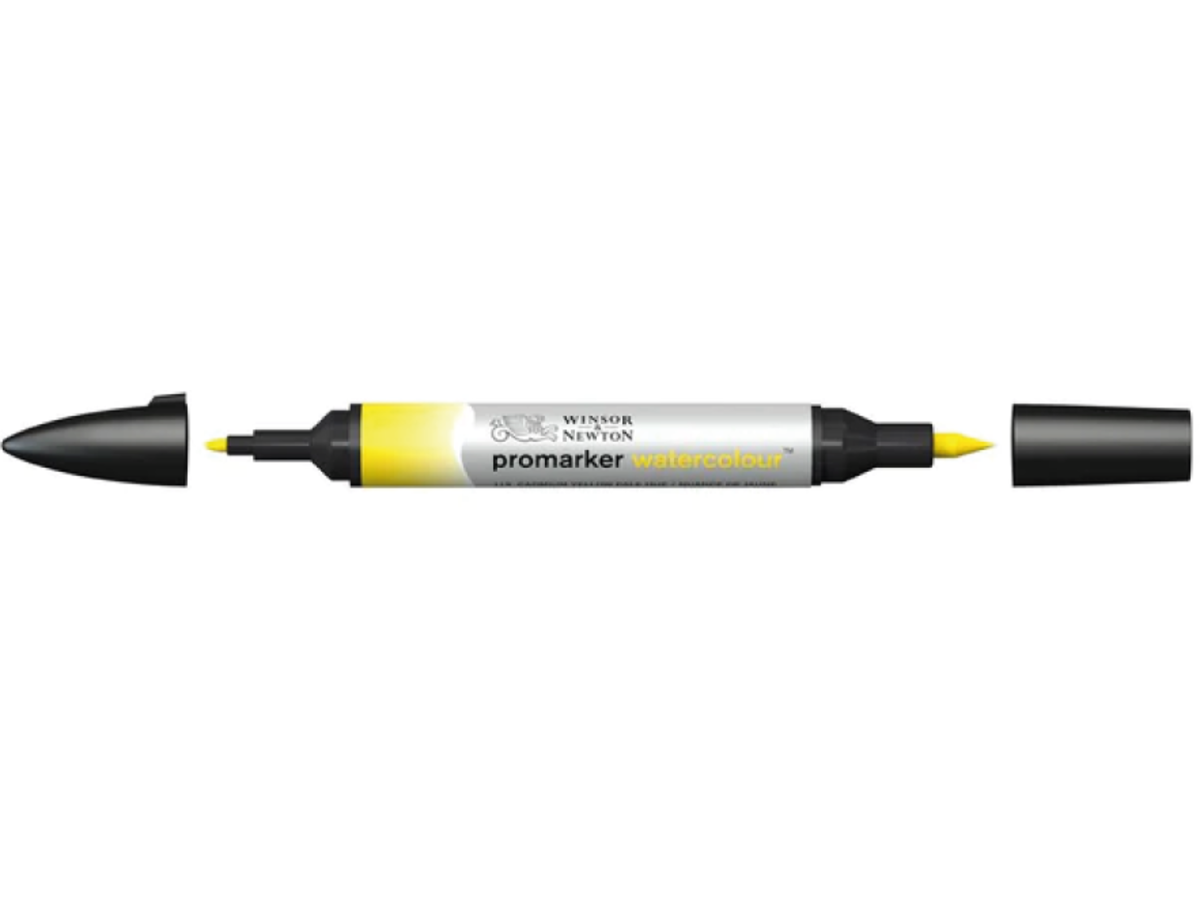 WINSOR & NEWTON PROMARKER WATERCOLOUR 119 CADMIUM YELLOW PALE HUE 2