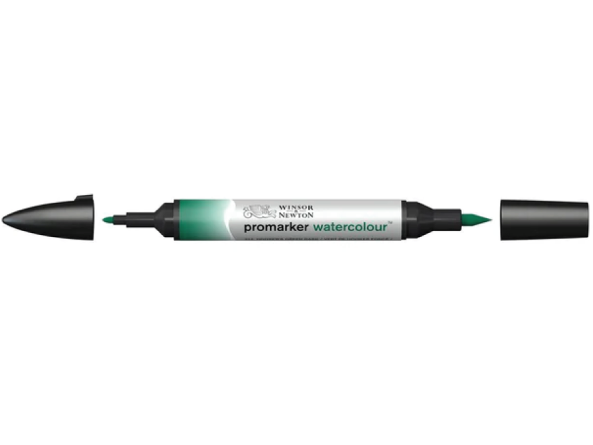 WINSOR & NEWTON PROMARKER WATERCOLOUR 312 HOOKERS GREEN DARK 2